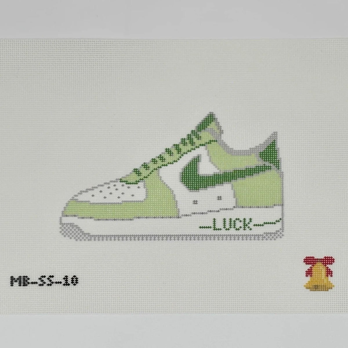 Mopsey Designs Ma Bella Green Luck Sneaker 18 MB-SS.10