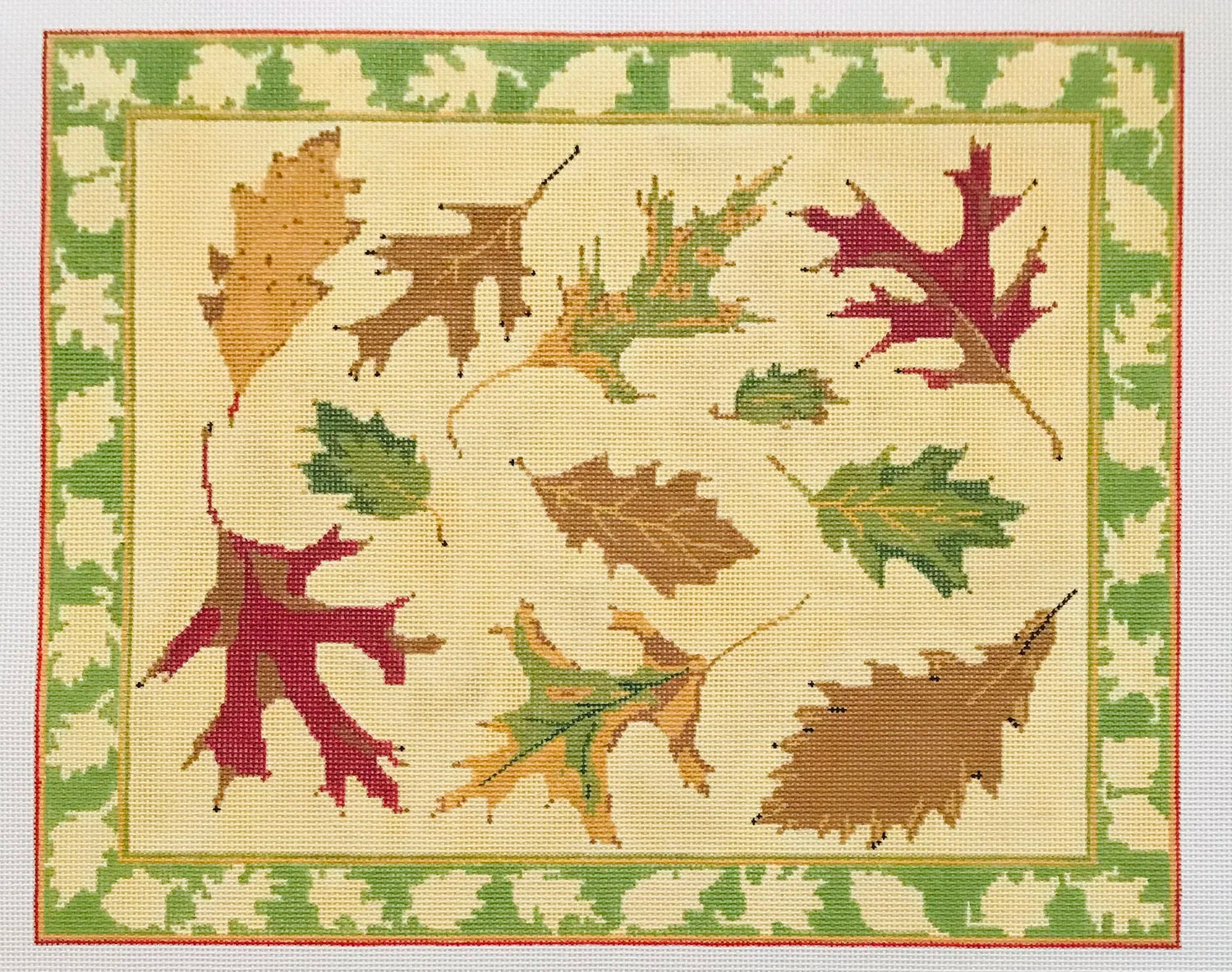 Plum Stitchery ALOL1 Oak Leaves