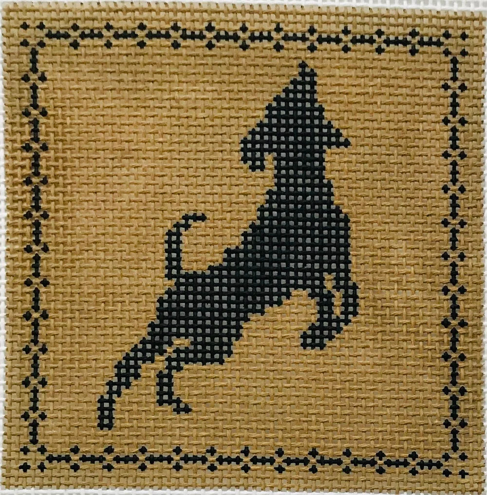 Plum Stitchery AL130 Jumping Lab – Stitch by Stitch