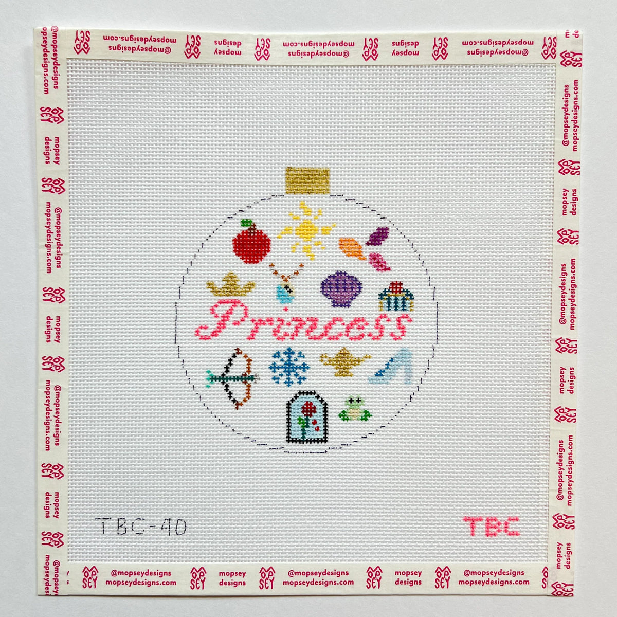 Mopsey Designs Book Canvas Princess TBC-40