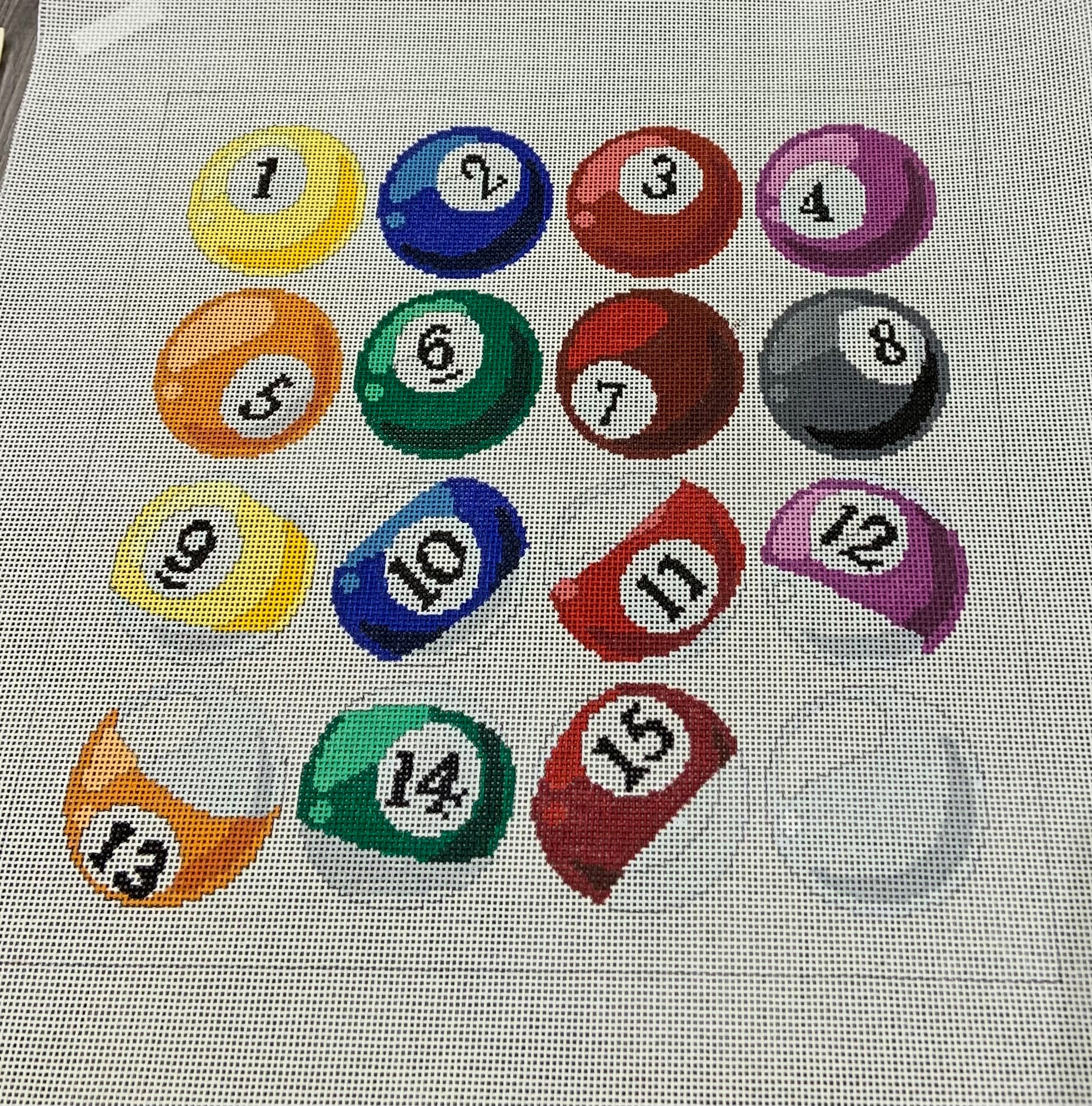 A Stitch In Time ASIT042 Pool Balls