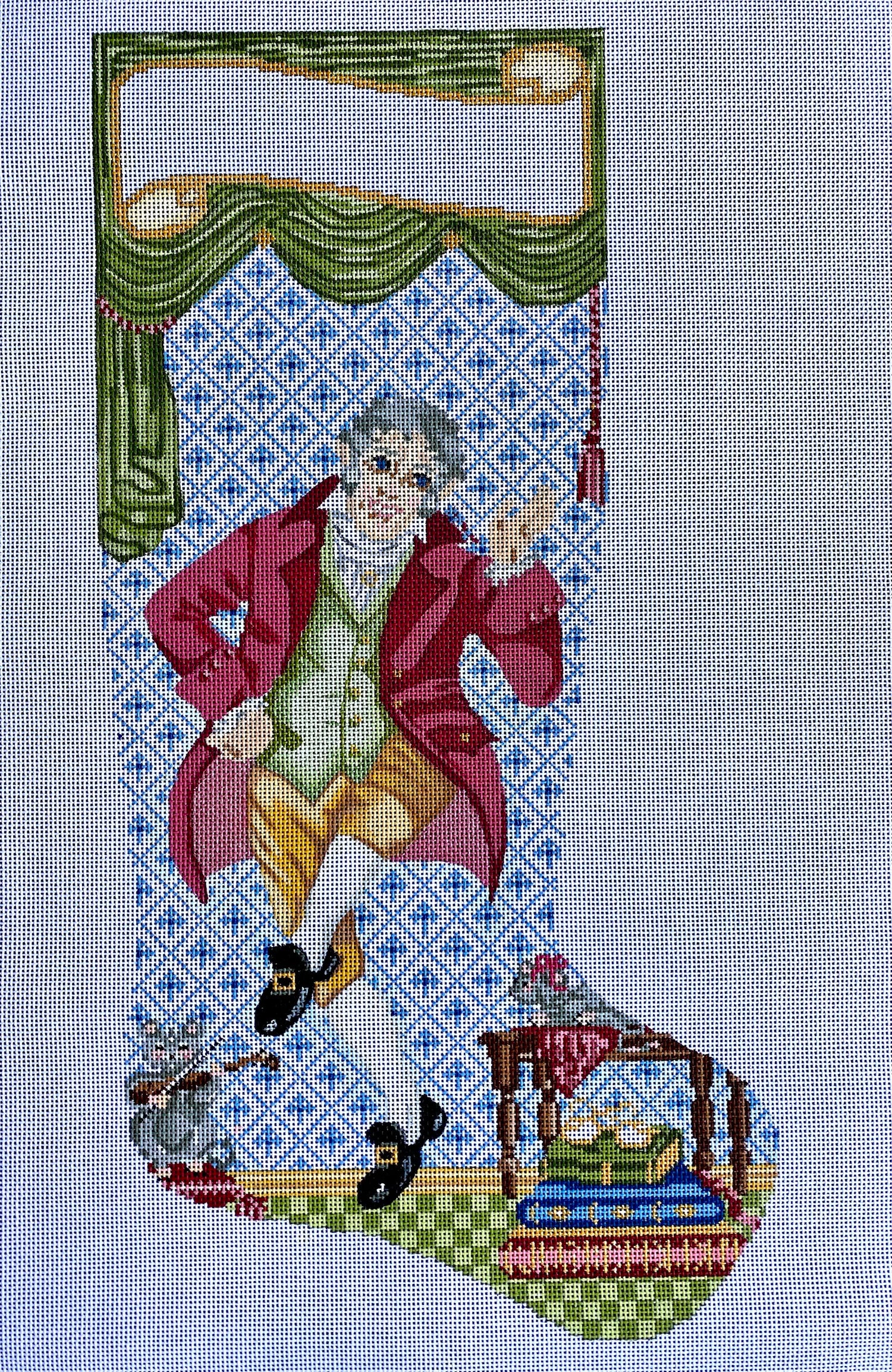 Plum Stitchery TSG23-B Mr. Fezziwig