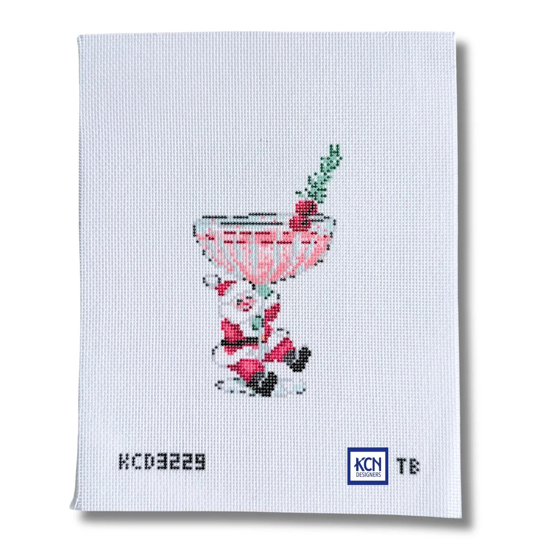 KCN Designers  KCD3229 Santa with Cosmo Printed Canvas