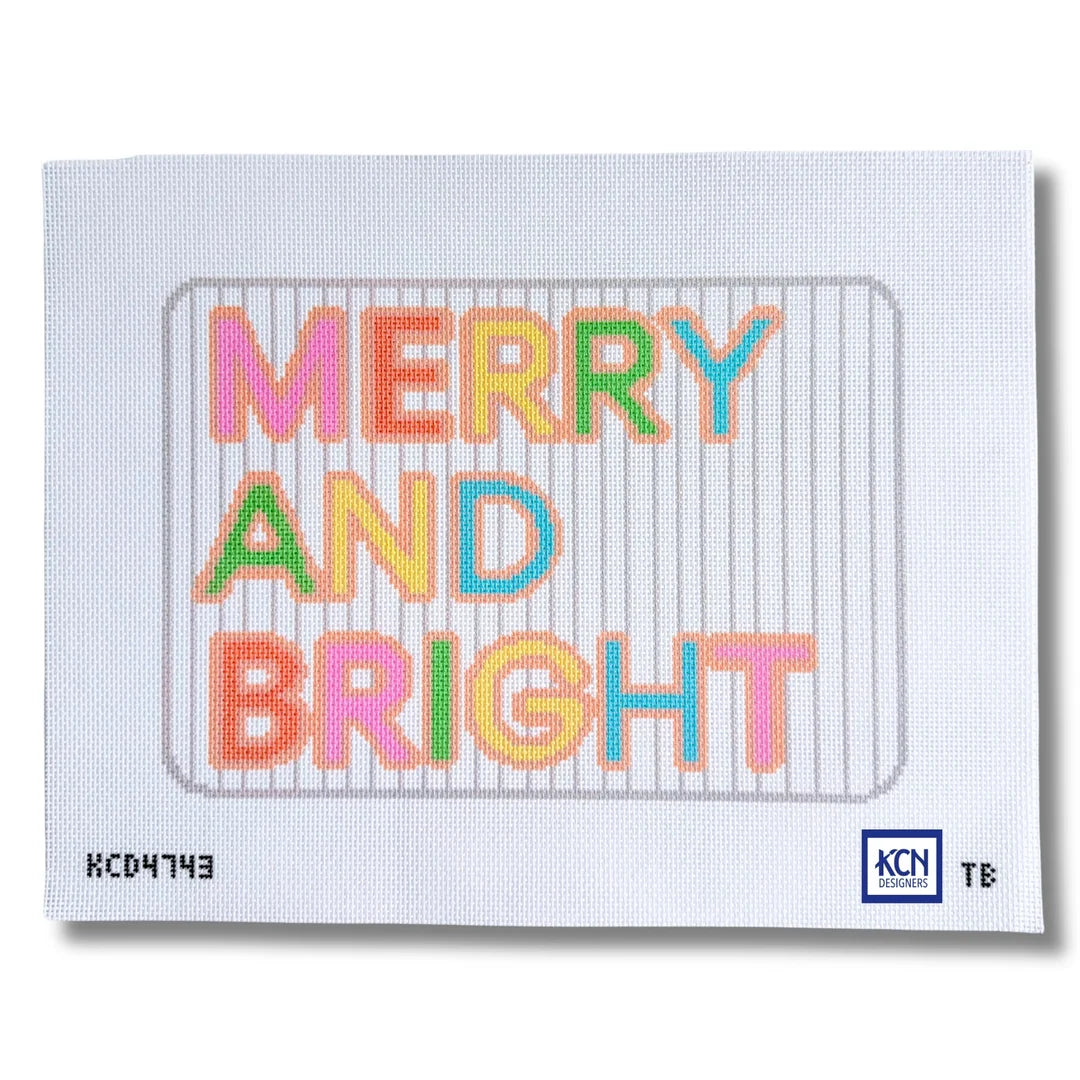 KCN Designers KCD4743 Merry and Bright Printed Canvas