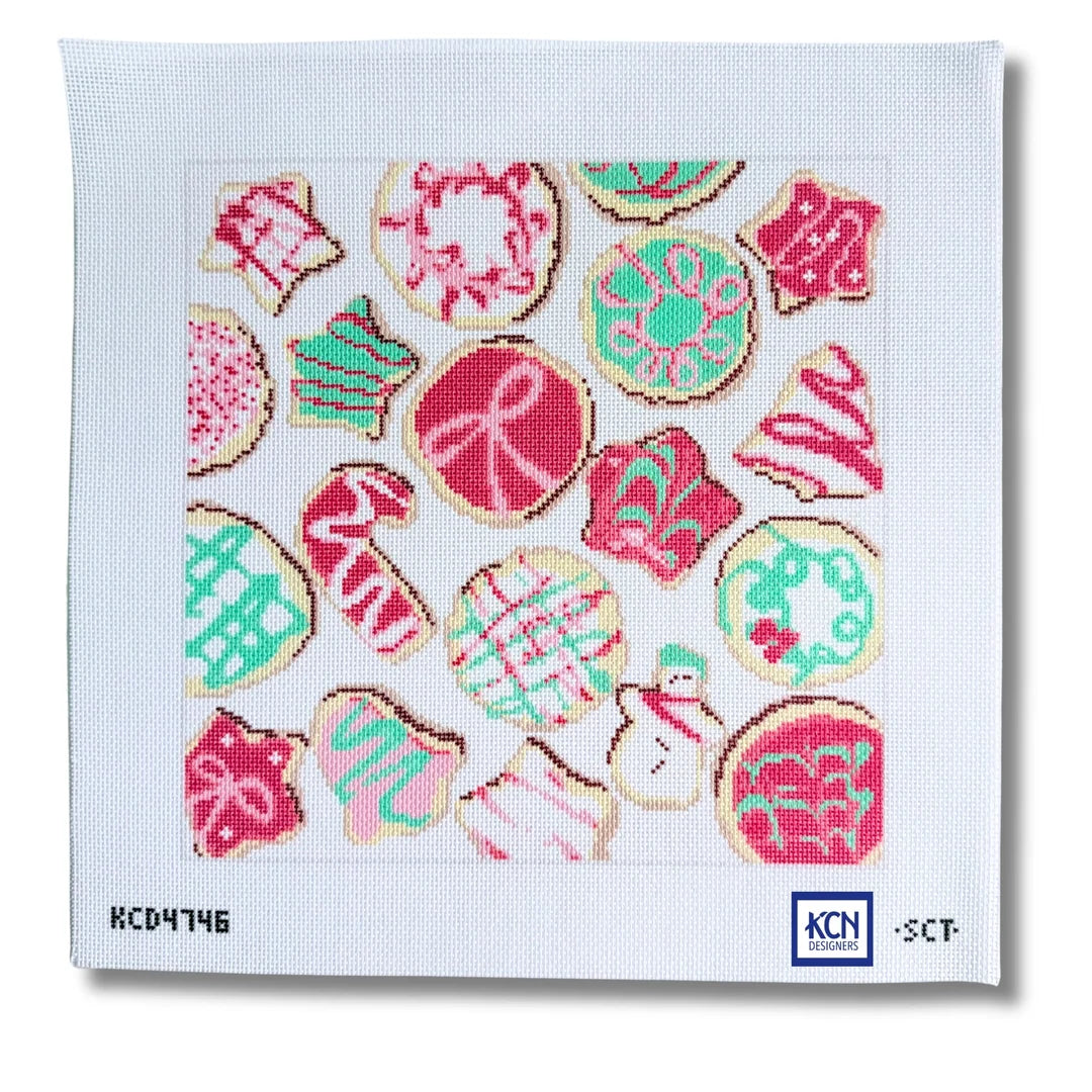 KCN Designers KCD4746 Christmas Cookie Tray Printed Canvas