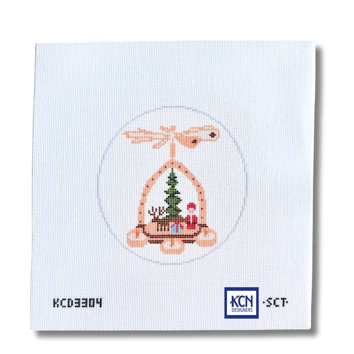 KCN Designers KCD3304 Christmas Glockenspiel Printed Canvas