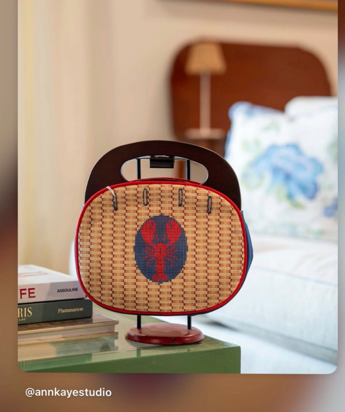 Ann Kaye Lobster Bermuda Bag