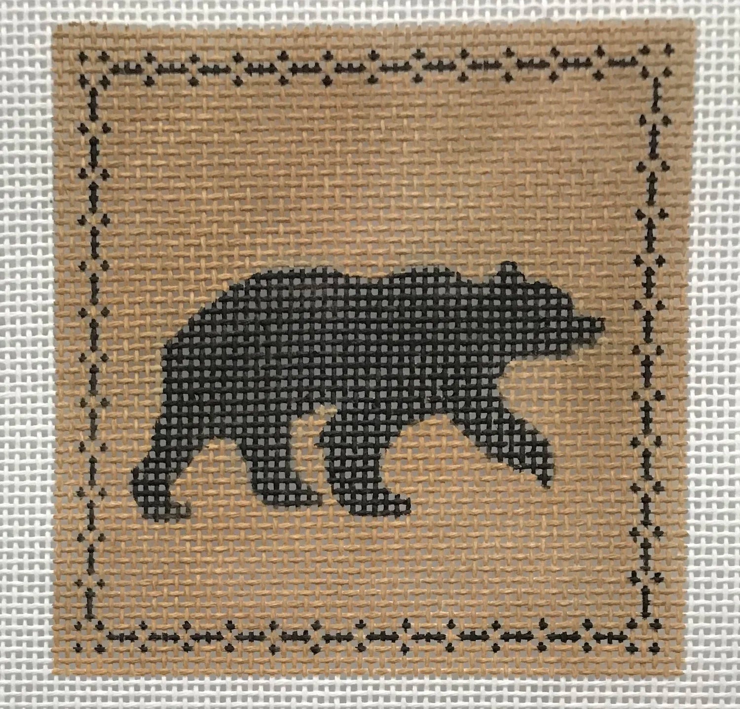 Plum Stitchery AL150 Black Bear