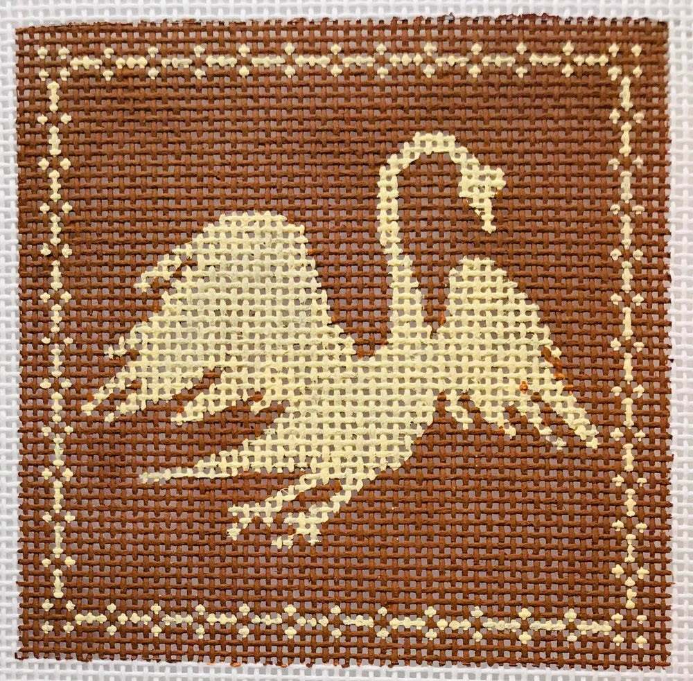Plum Stitchery AL182 Swan