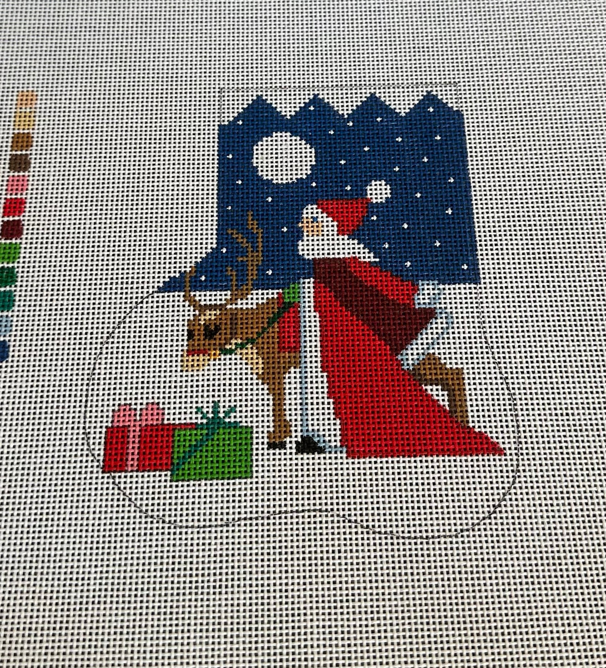 Shelly Tribbey Designs C330 Getting Ready for Christmas Mini-sock