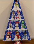 Shelly Tribbey Designs CT04 Snowman Hill Tree