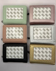 Arden Gray Self Finishing Zipper Snap Wallet