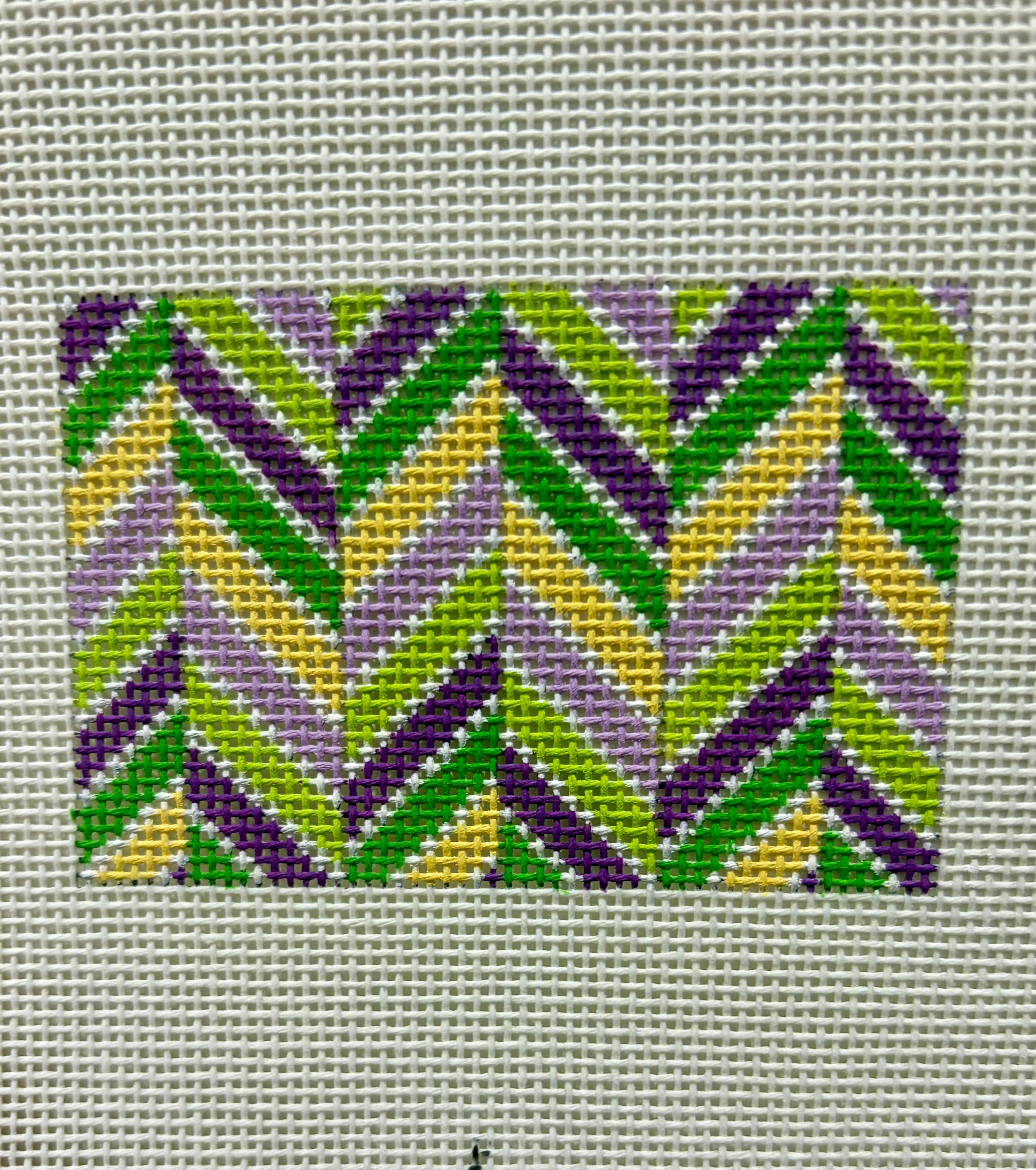 Kristine Kingston WCC-30 Wallet Insert Chevron multi purples, greens, yellows