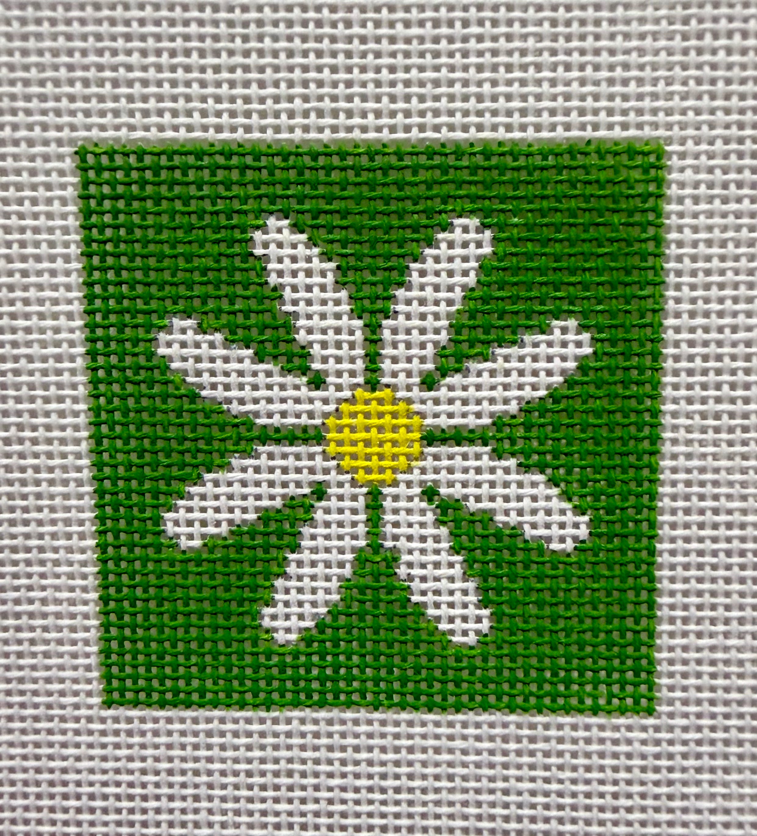 Kristine Kingston INS-06A Daisy on kelly green