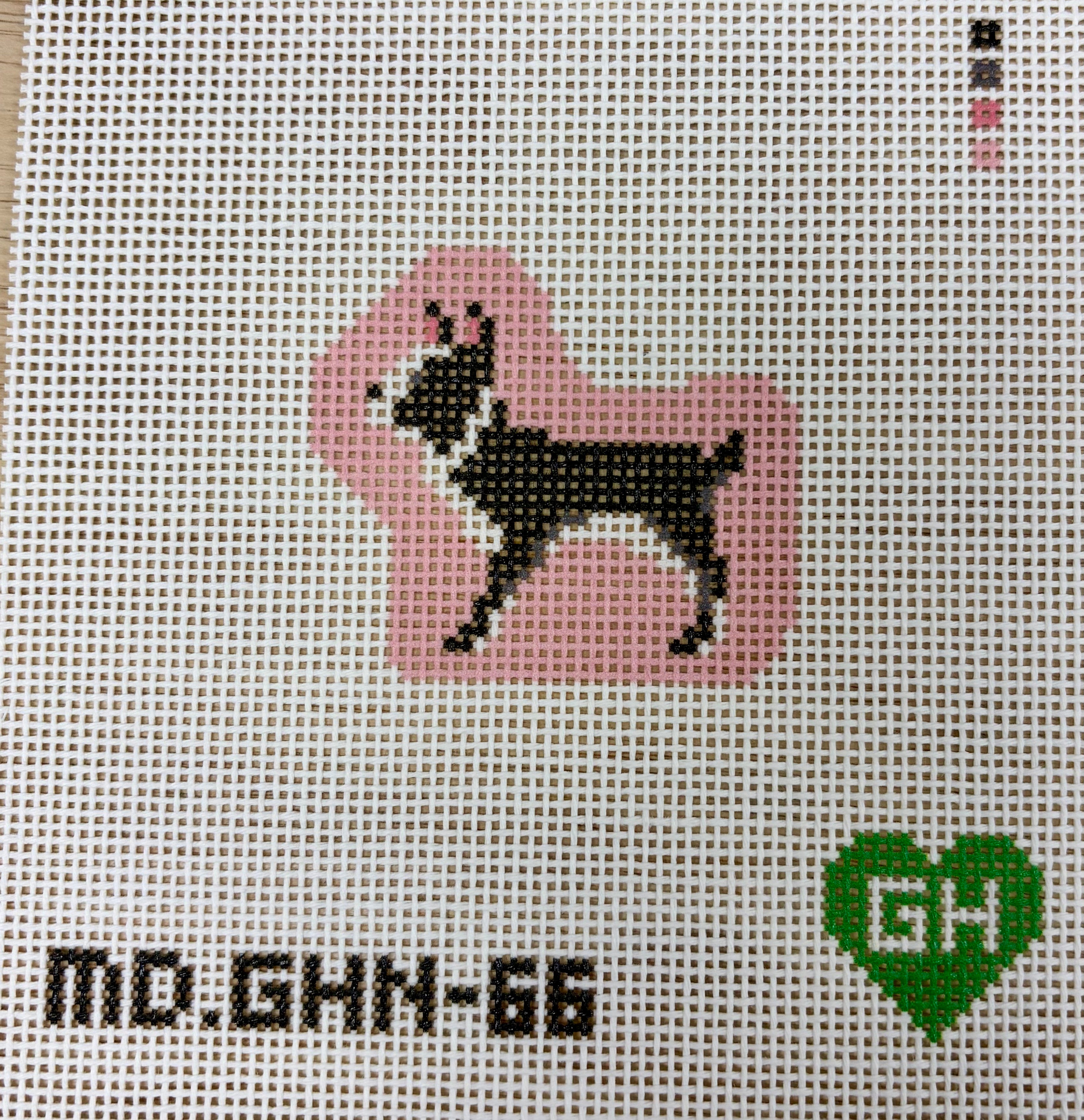 Mopsey Designs MD GHN-66 Boston Terrier mini