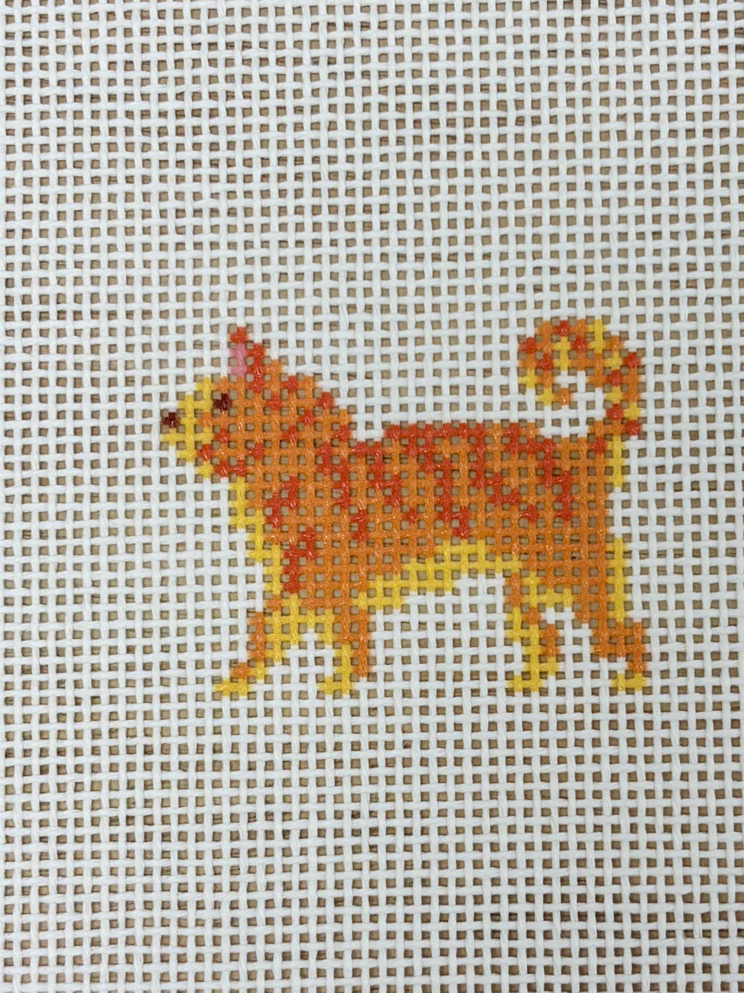 Mopsey Designs MD GHN-75 Orange Tabby Cat mini