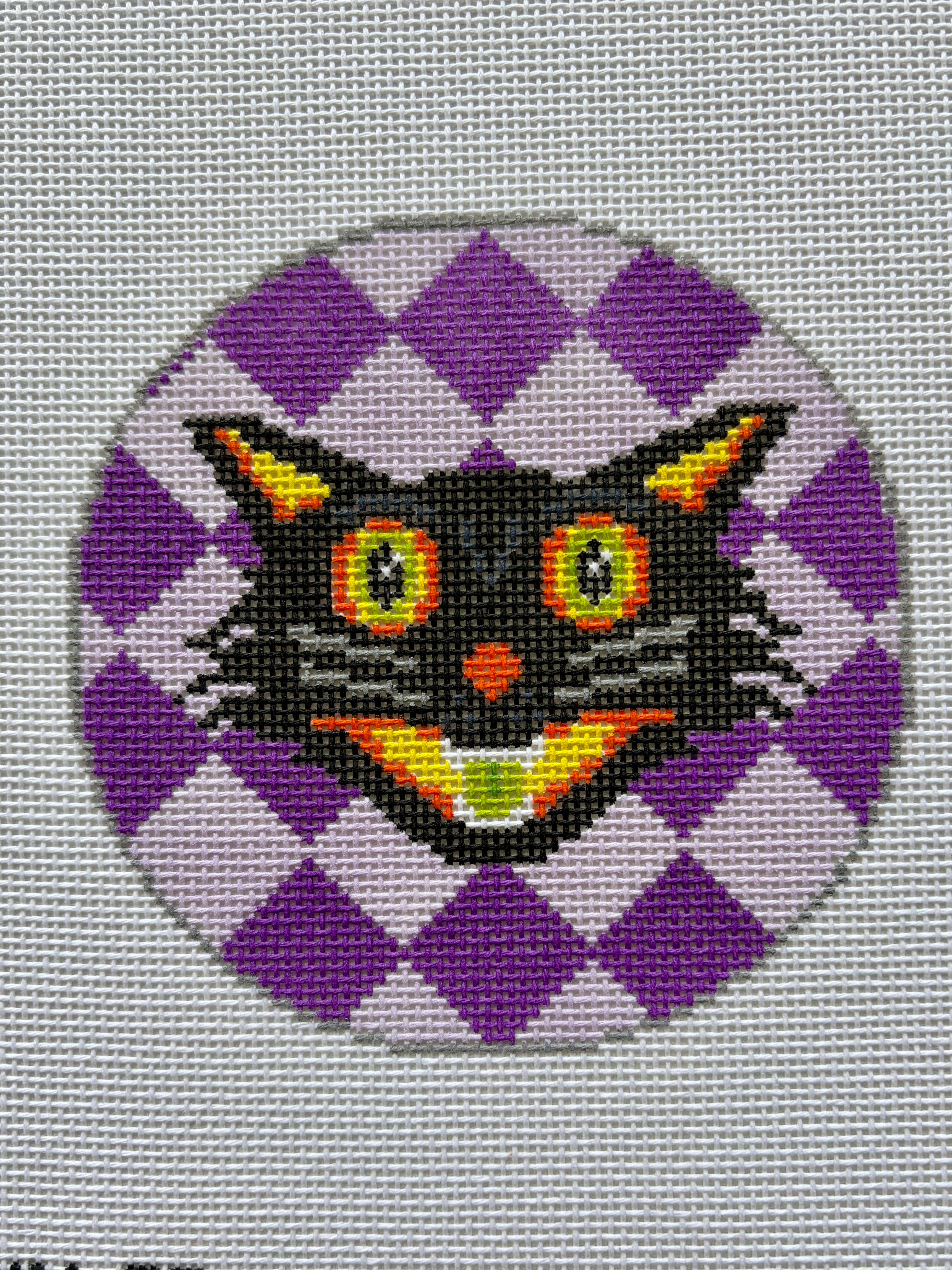 Mopsey Designs MD GHN-62 Vintage Halloween Cat