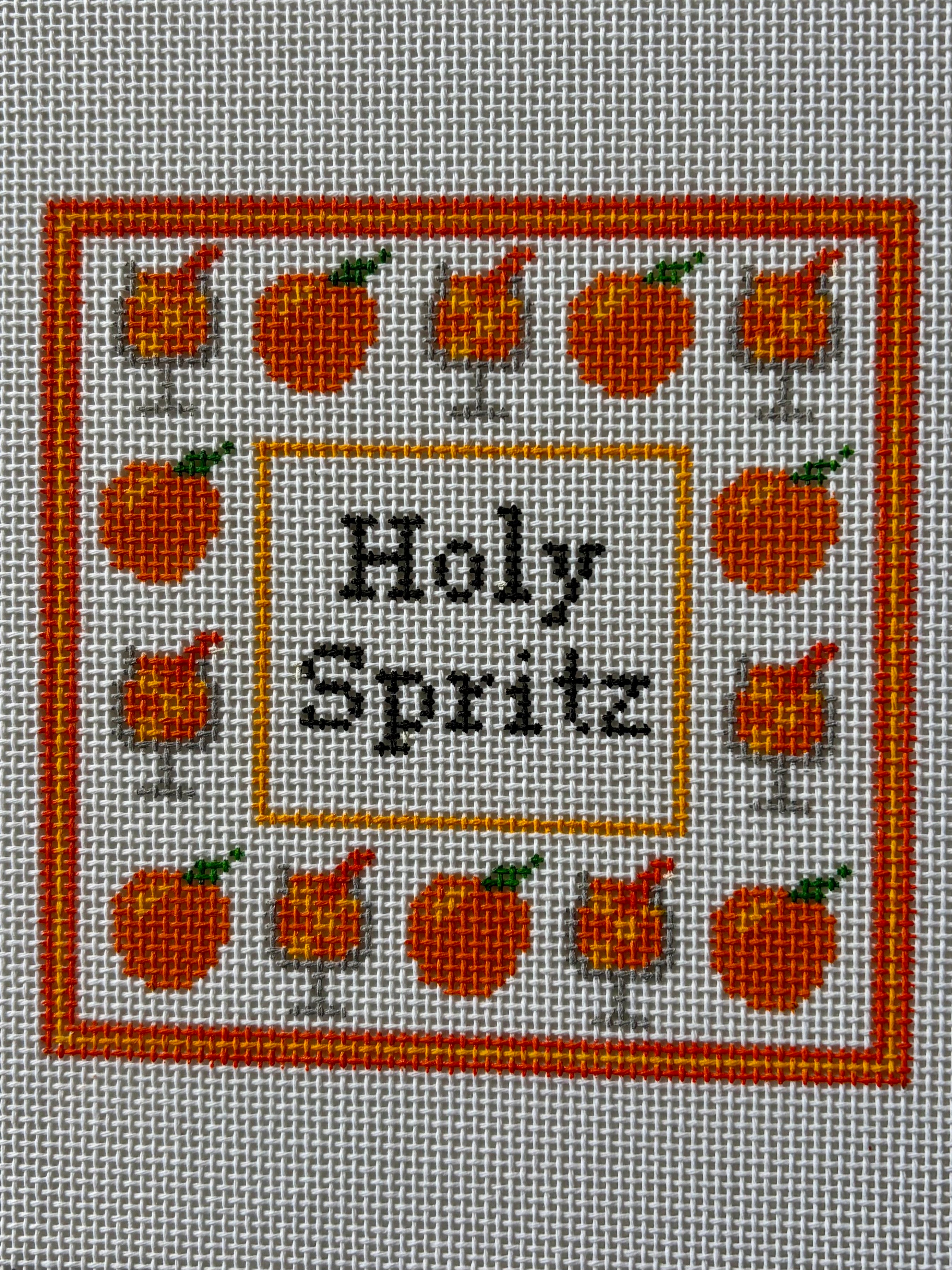 Mopsey Designs MD GHN-26 Holy Spritz Coaster