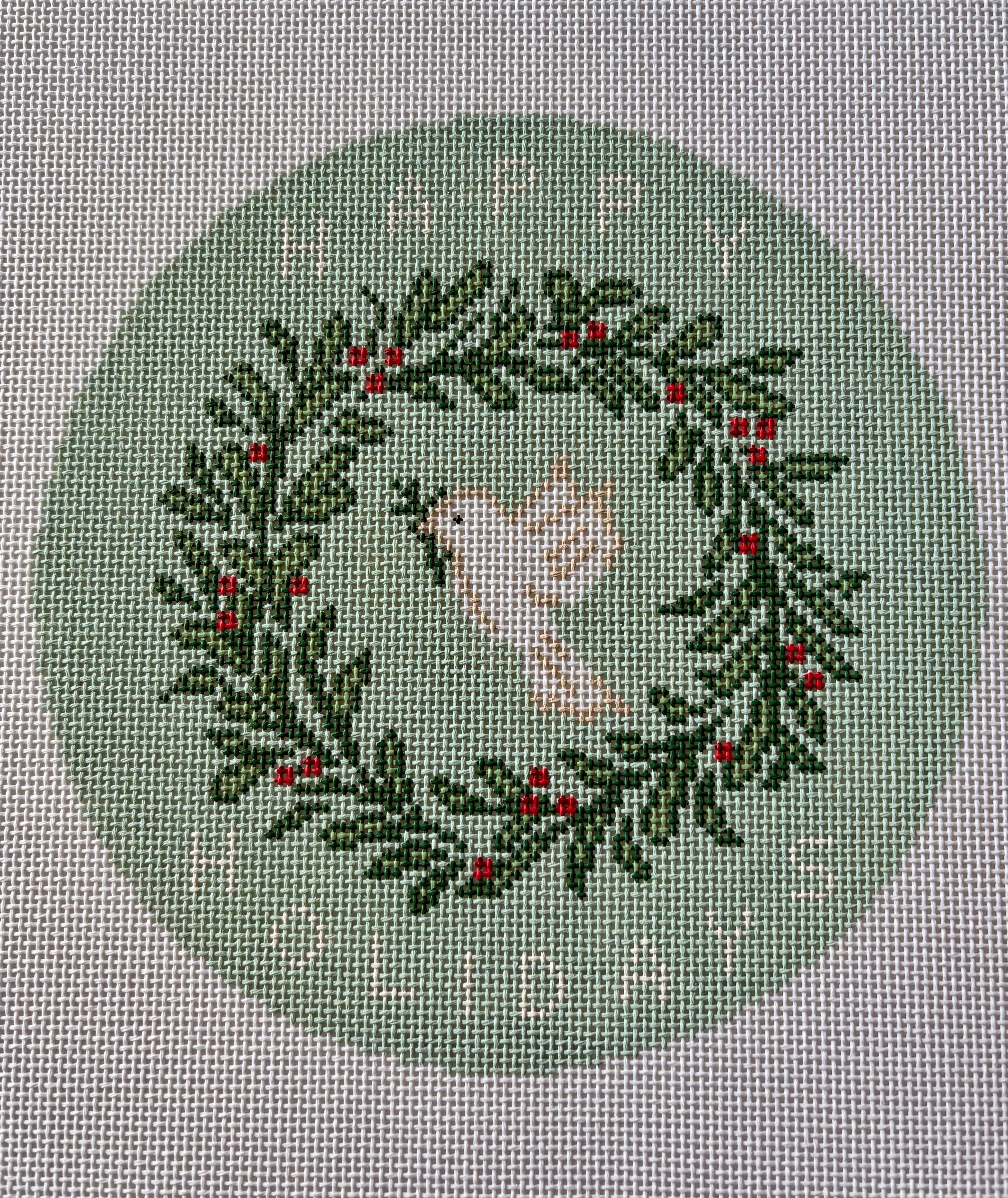 Mopsey Designs JK-39 Dove Wreath