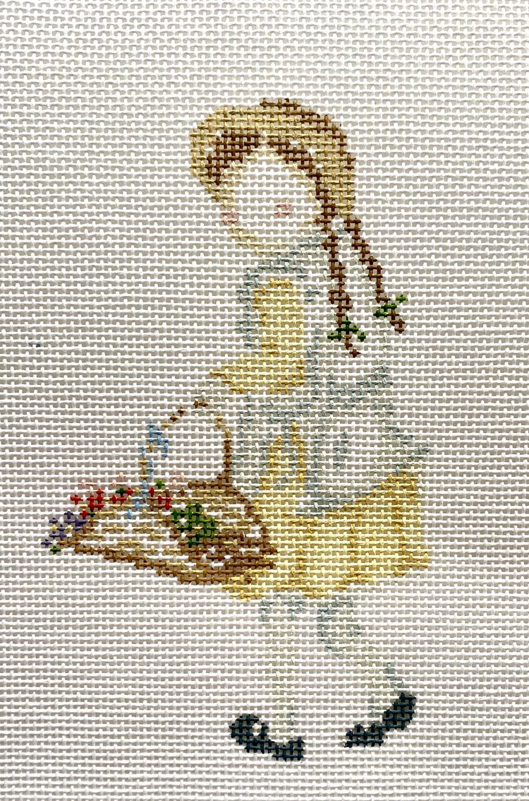 Plum Stitchery 32A Secret Garden Mary – Stitch by Stitch