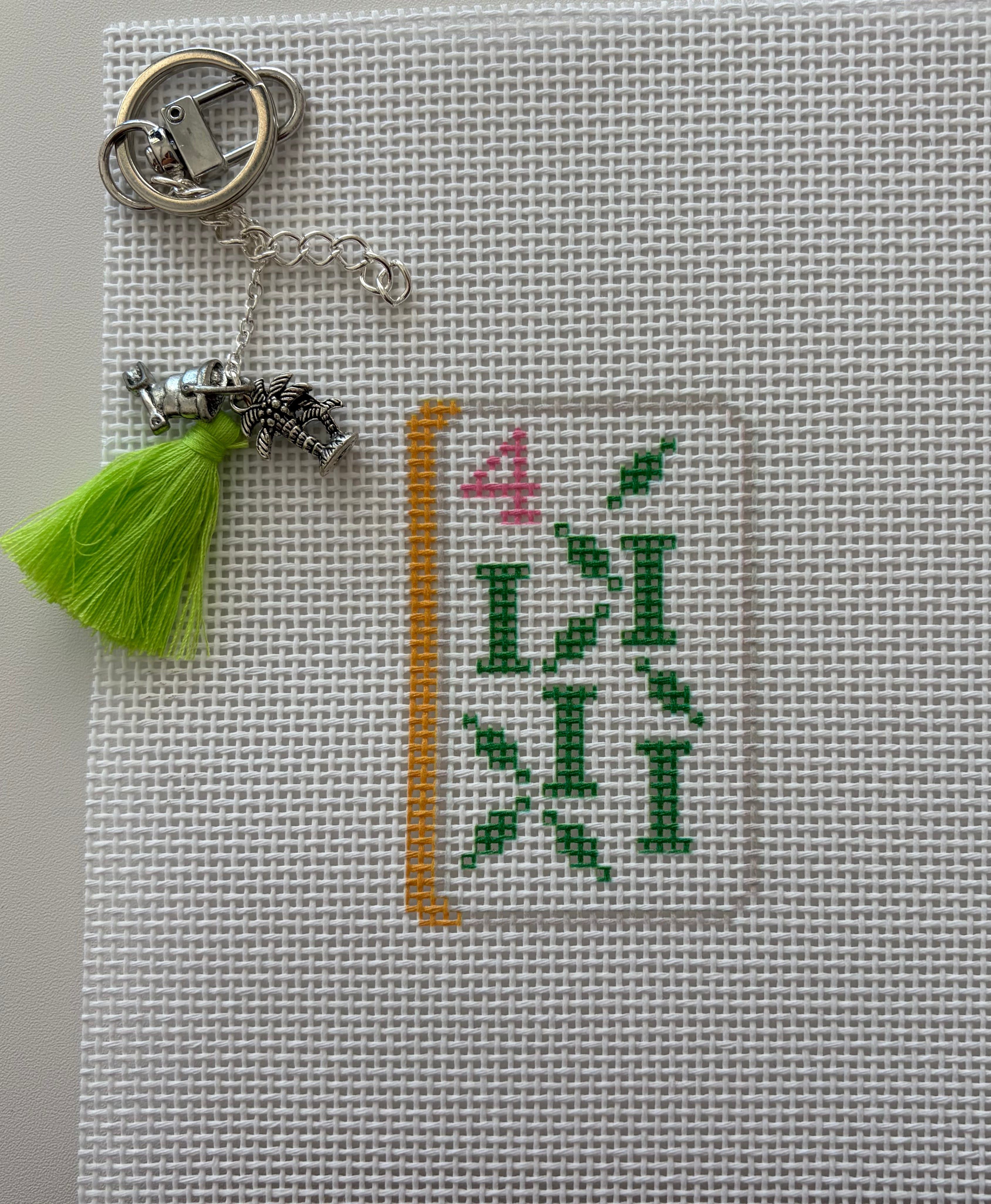 Alice Peterson BC-3 Bag Charm MAHJ Card 4