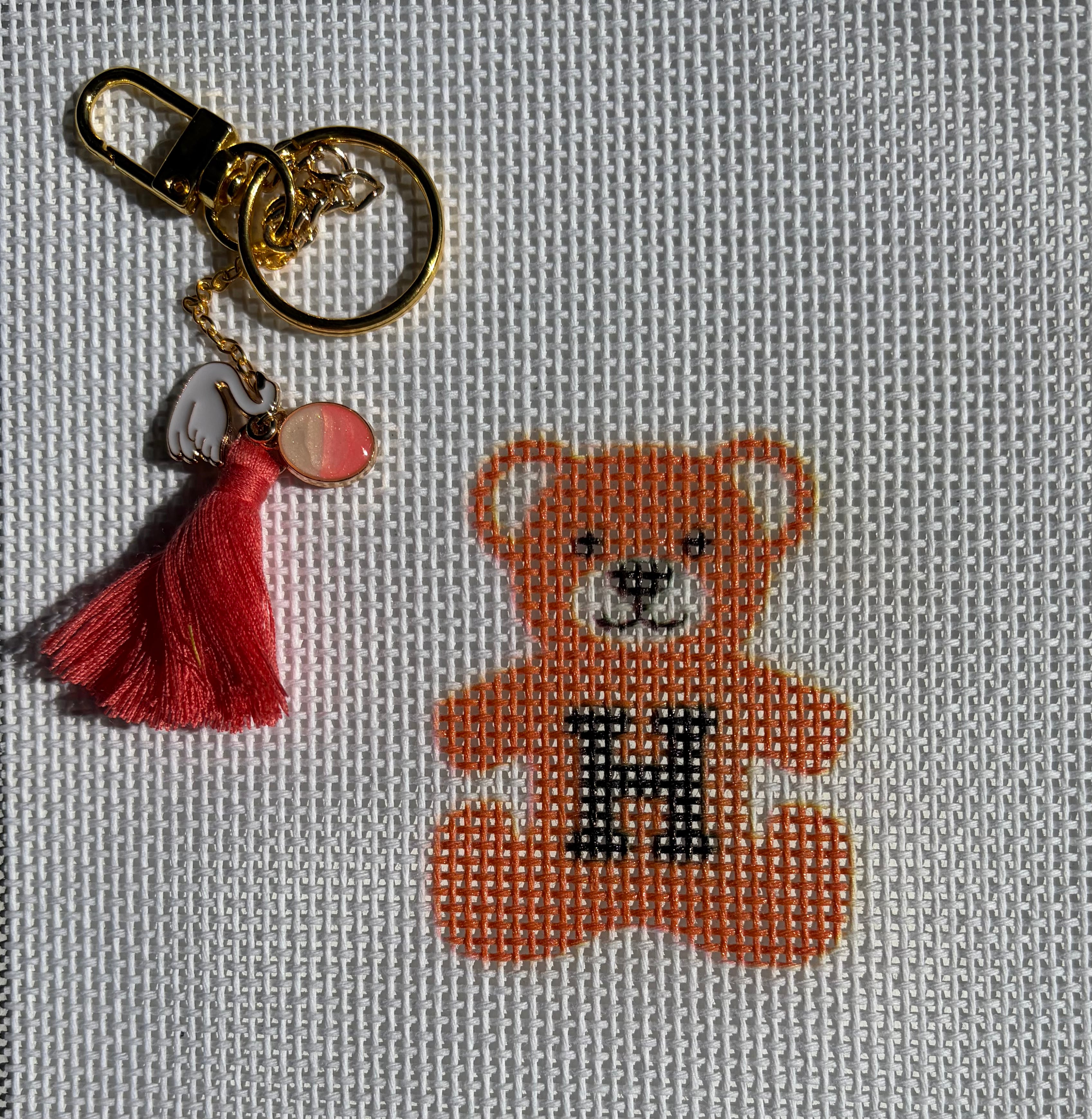 Alice Peterson TF6 Orange Hermes Bear - Bag Charm