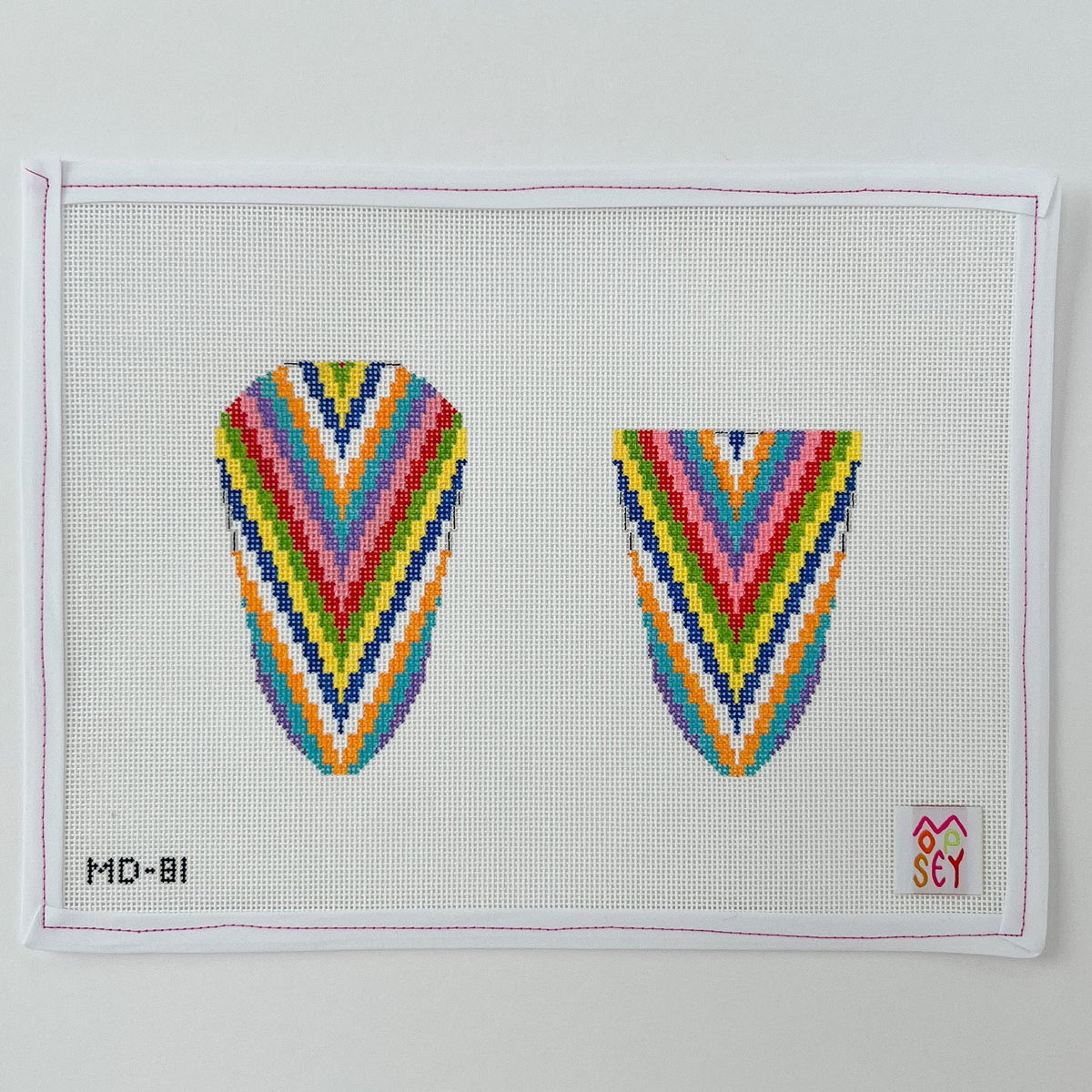 Mopsey Designs Rainbow V Scissor Case MD-81