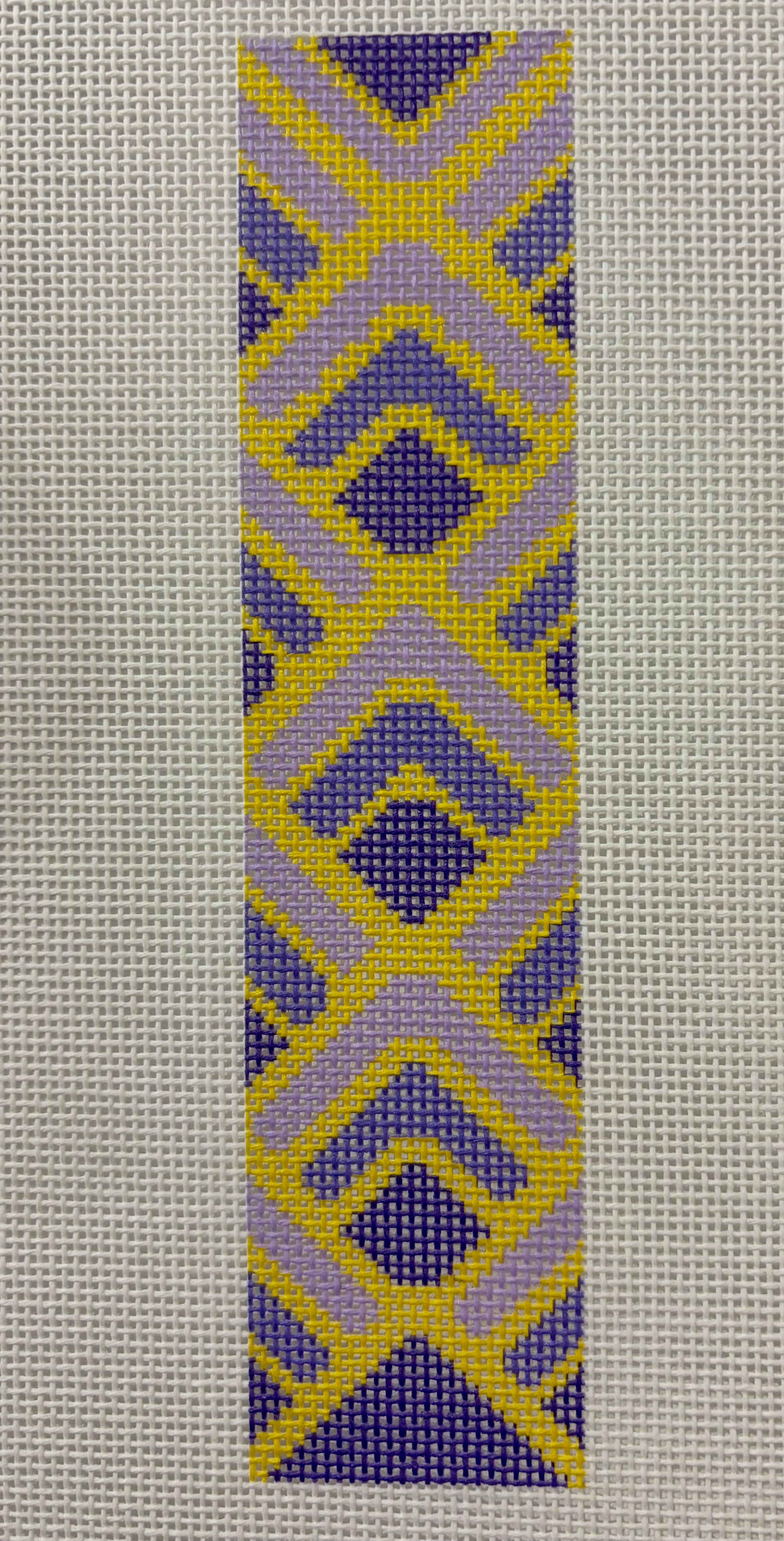 Tilli Tomas MM-BM036 Art Deco Pattern Purple Bookmark
