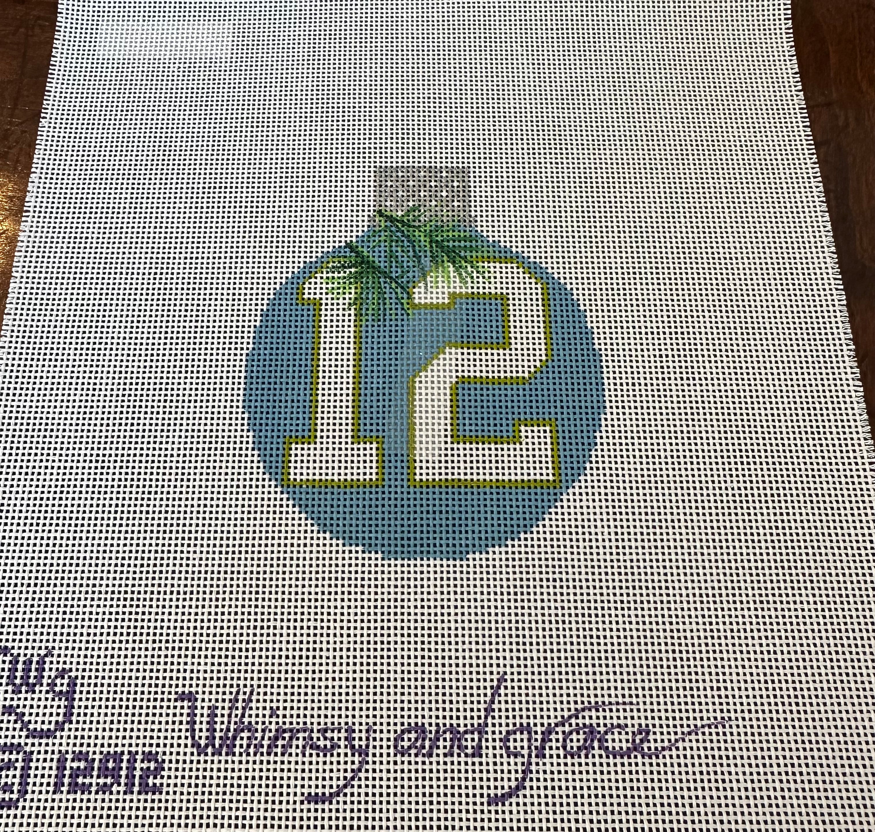 Whimsy and Grace Wg12912 12th Man Reflection - Seattle – Stitch by Stitch