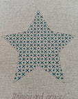 Whimsy & Grace wg11839 Mara's Big Star - Teal