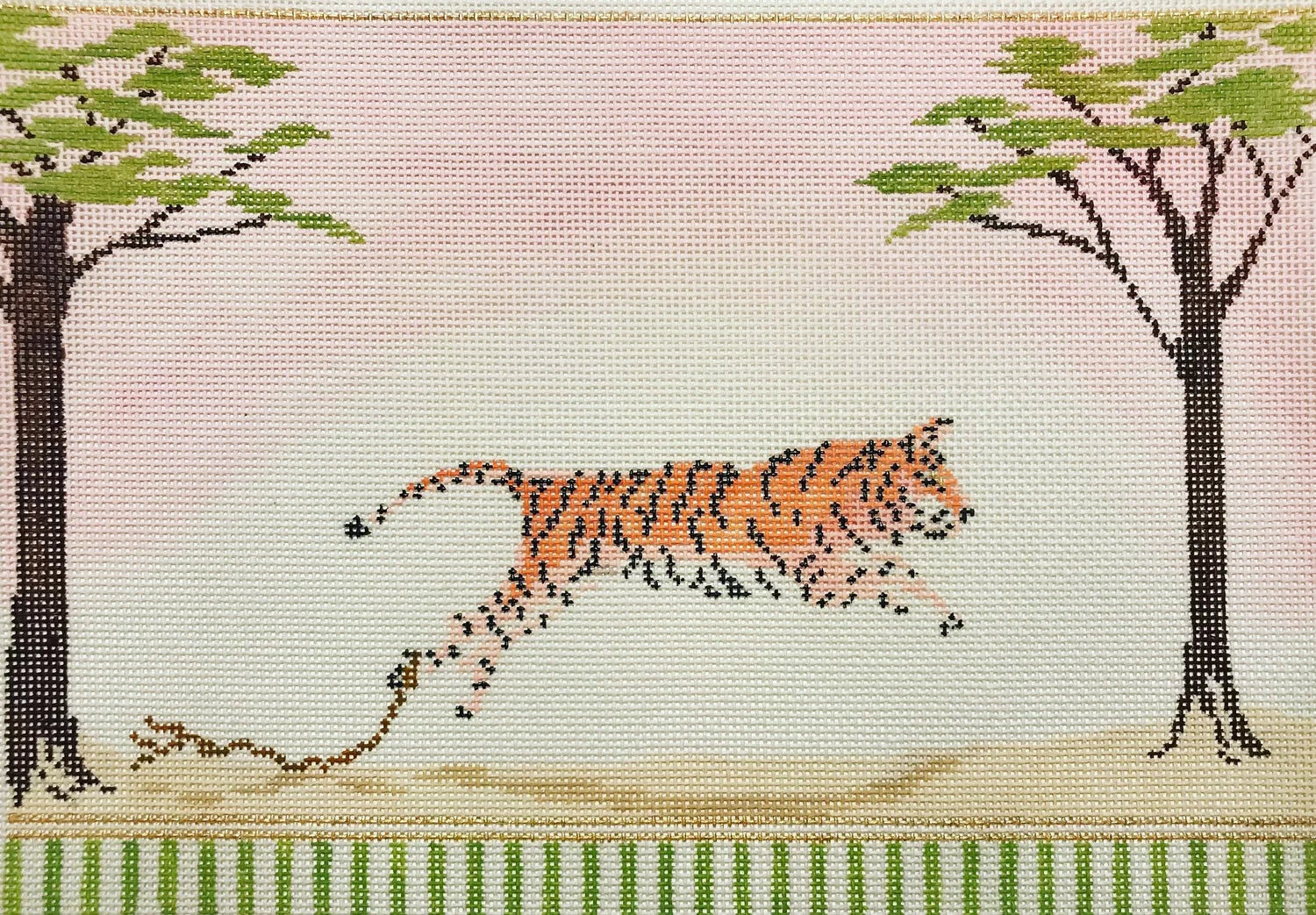 Plum Stitchery 15WW Tiger