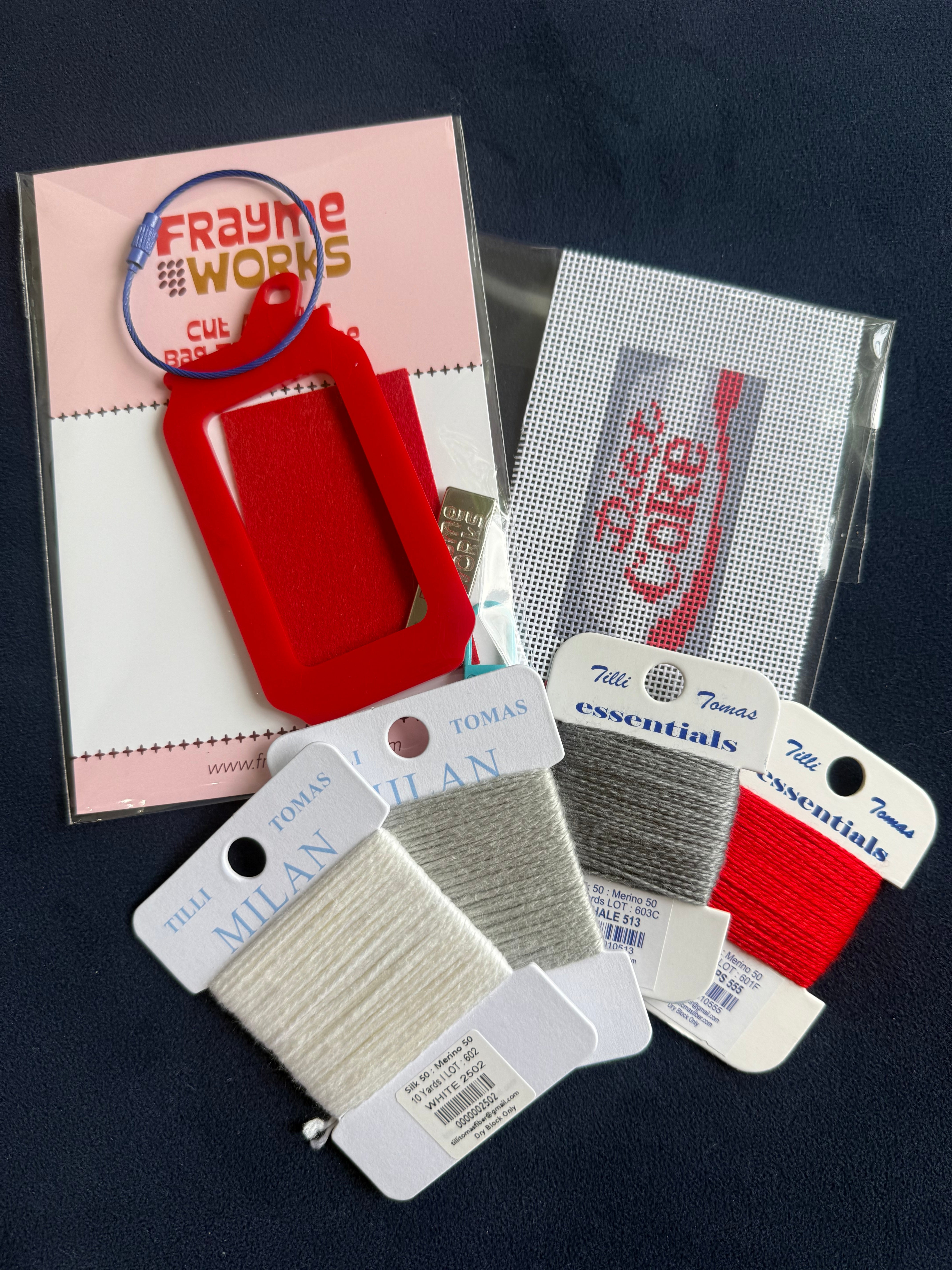 Frayme Works Bag Tag: Soda Pop Can Bundle