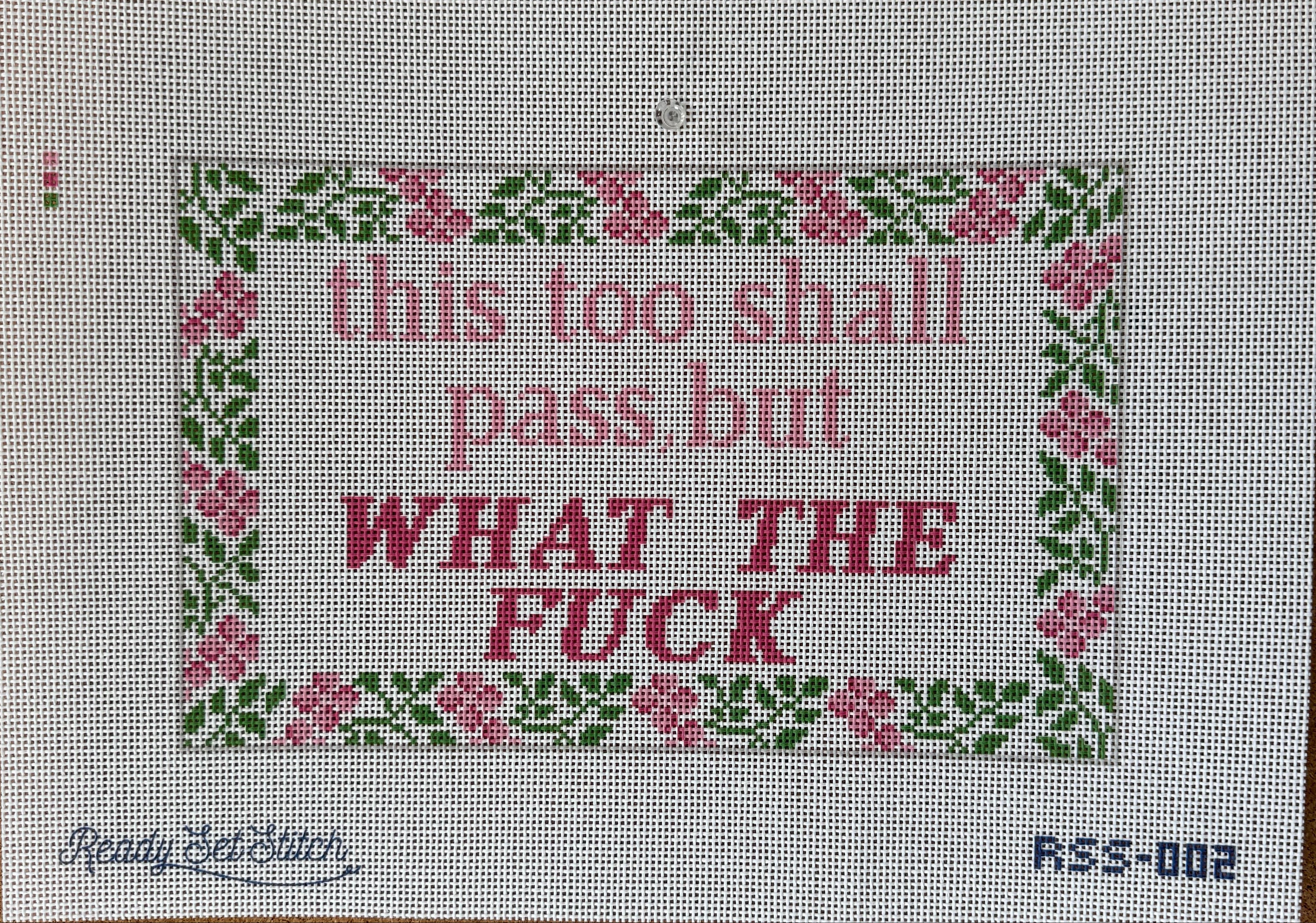 Ready Set Stitch RSS-002 WTF Floral