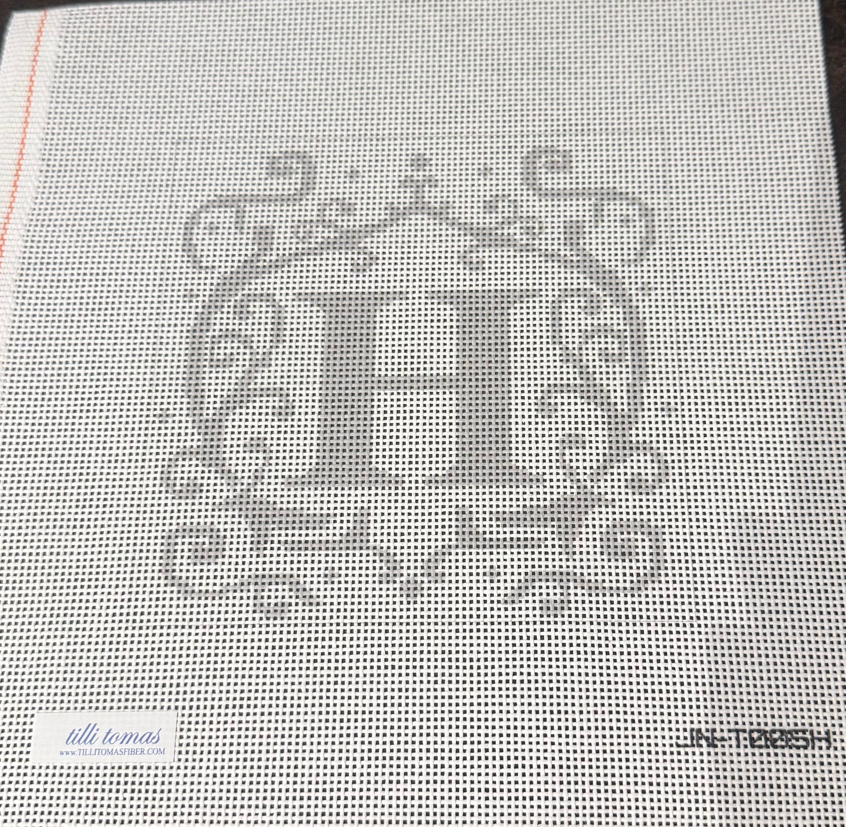 Tilli Tomas Book JN-T001H - Letter H Filigree Border