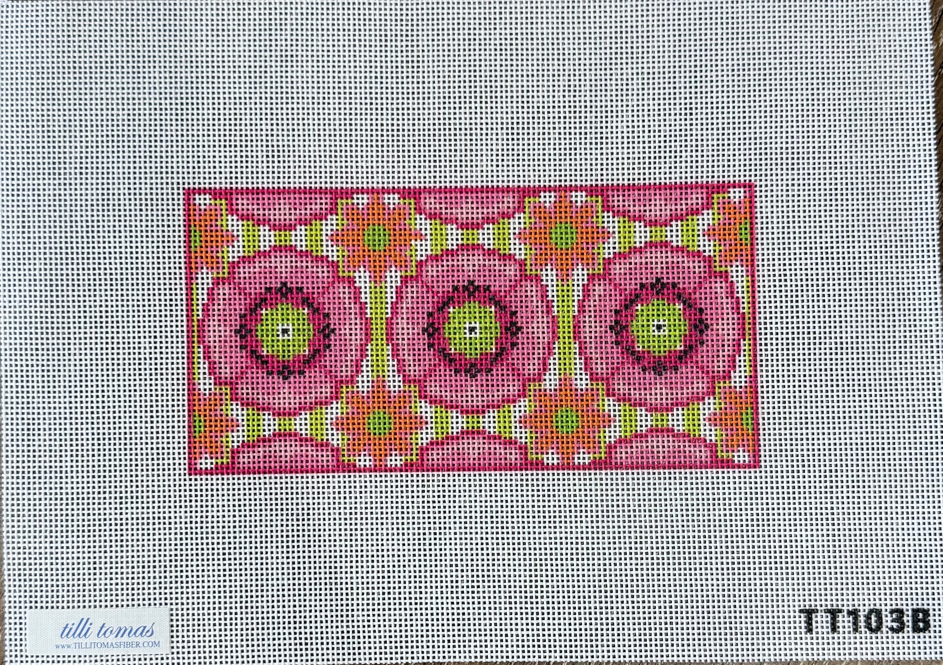 Tilli Tomas TT103B Pink floral insert