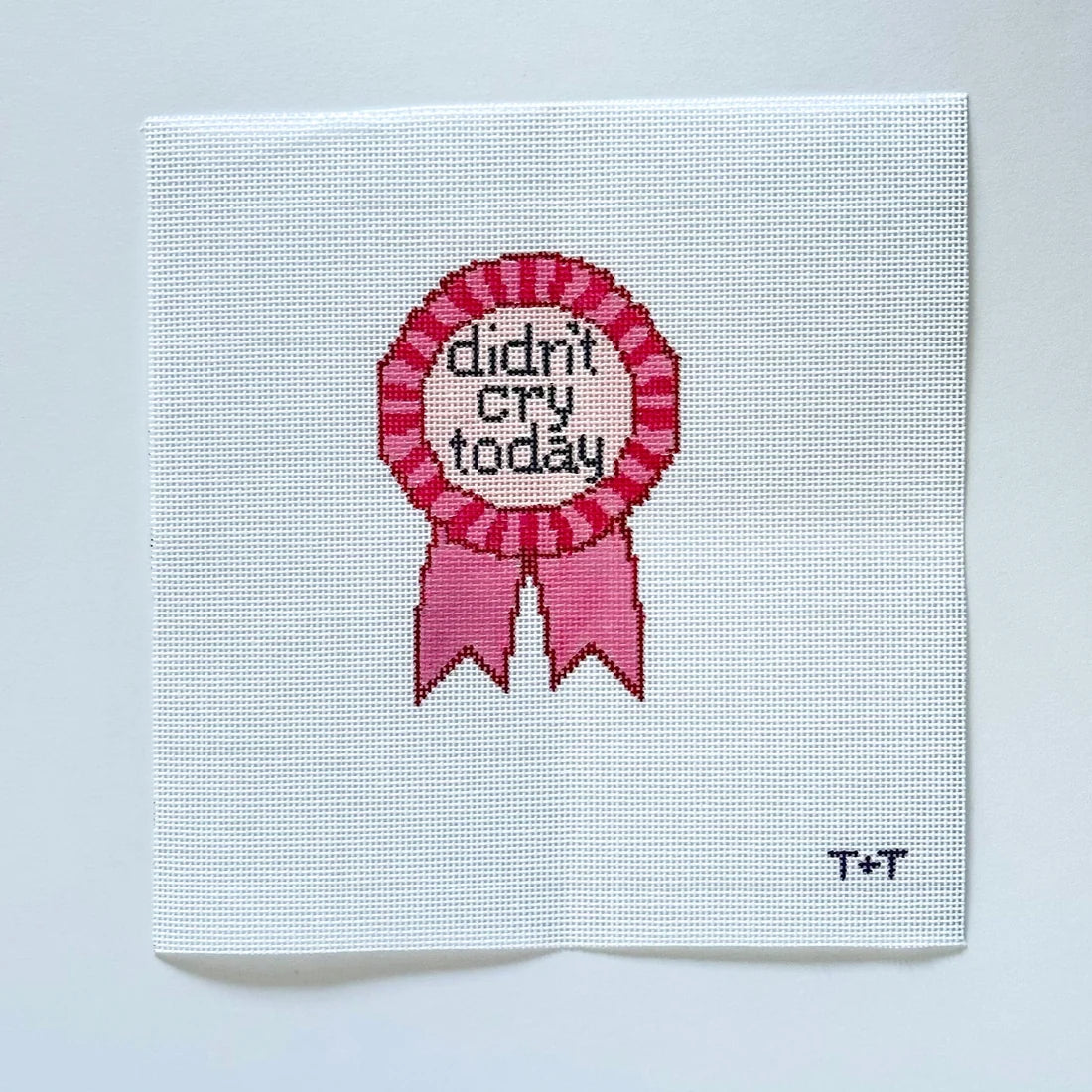 Mopsey Designs Tiff &amp; Tide Didn't Cry Today Badge TT-12