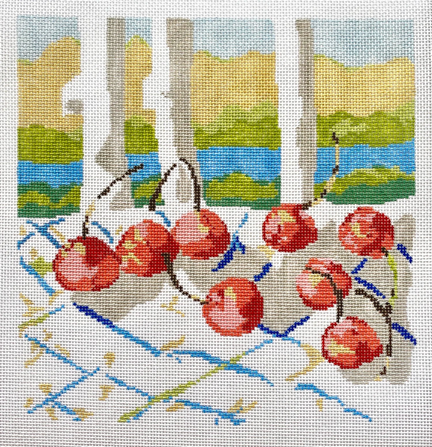 Plum Stitchery NRS1 Cherries