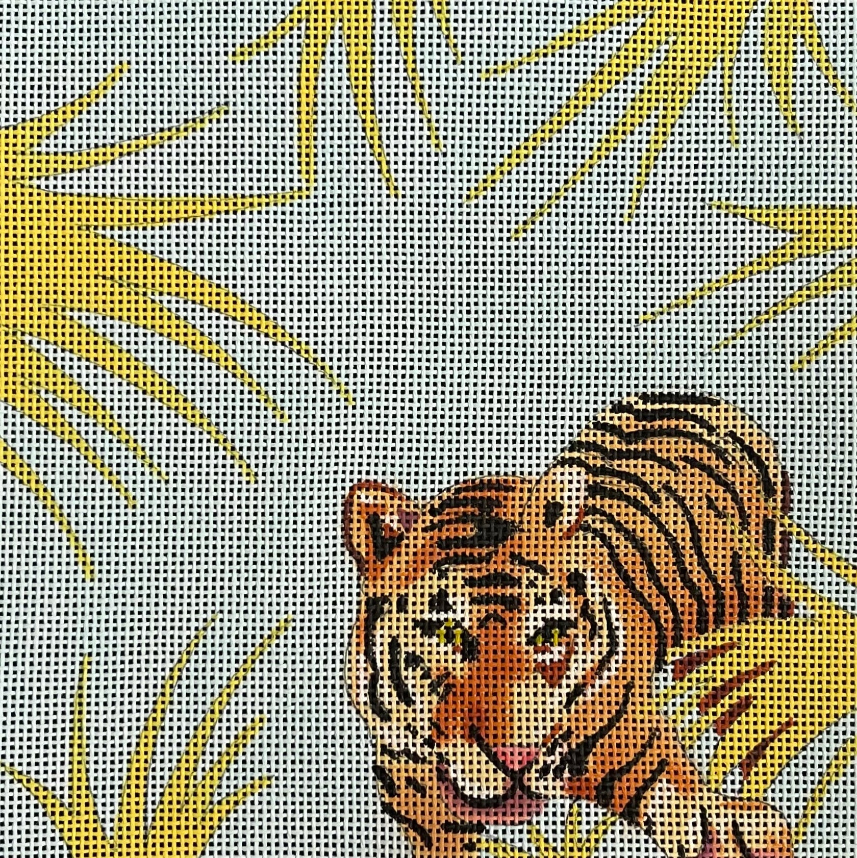 Colors of Praise IN664 Tiger Square – Stitch by Stitch