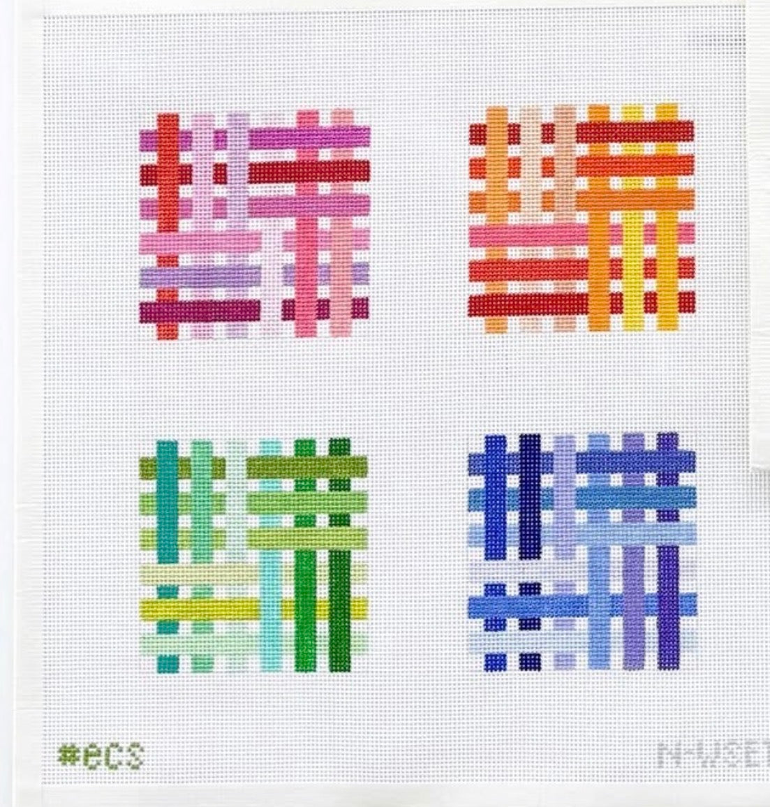 Elizabeth Crane Swartz Designs  N-W Set Woven Coasters