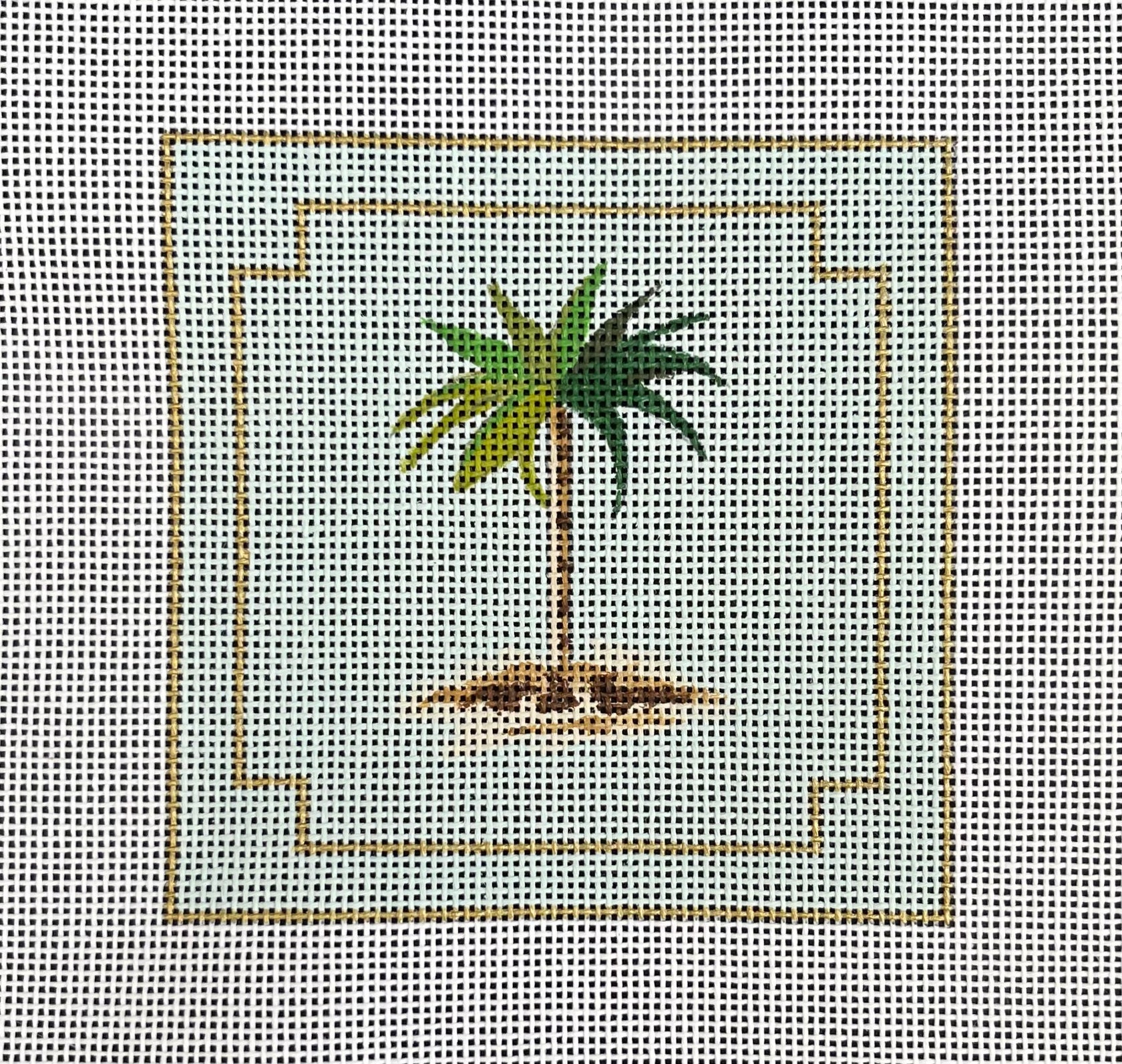Colors of Praise IN441 Palm Tree Coaster