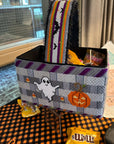 Patricia Sone 136 Halloween basket with handle and S/G