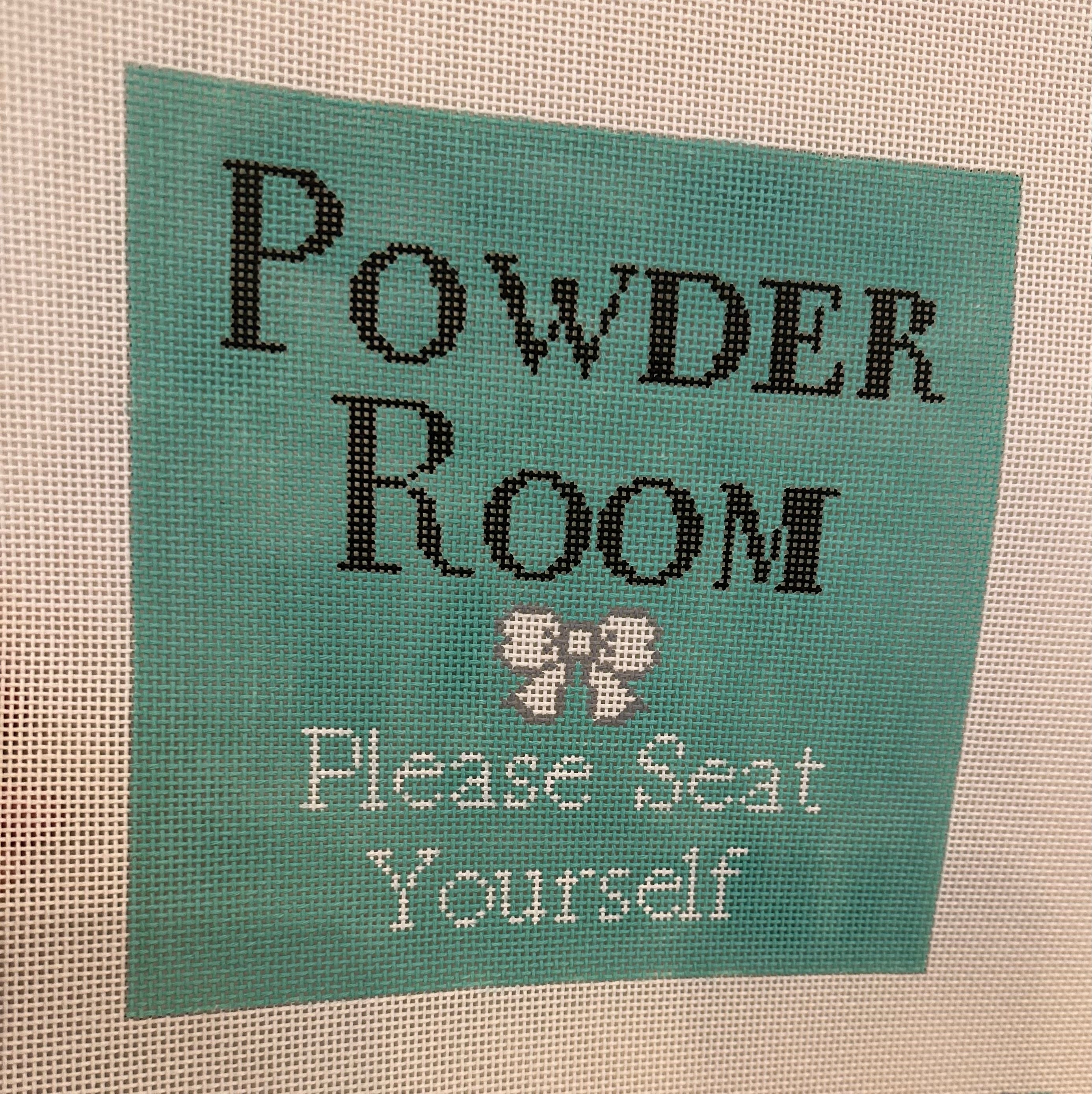 The Collection Froopy Designs FD192 Powder Room Please Seat Yourself ...