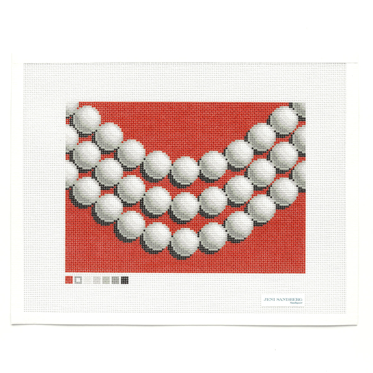 Jeni Sandberg JS-105C Pearl Clutch Red