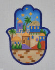 Pepperberry JUD01 Jerusalem Hamsa