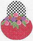 Kelly Clark KCN-1433 Pear of Checks and Posies