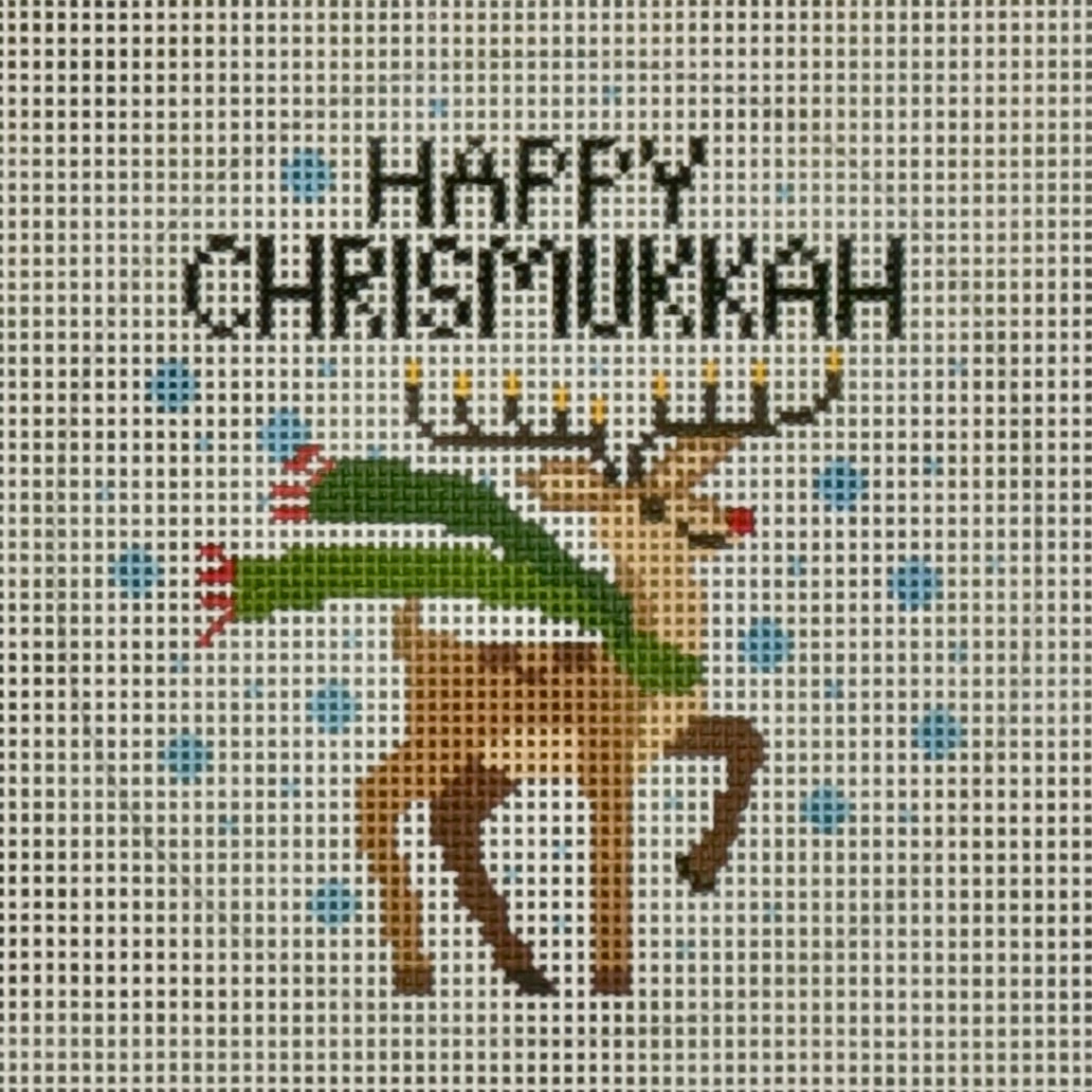 Laura Love LL-ORN-27 Happy Chrismukkah Reindeer