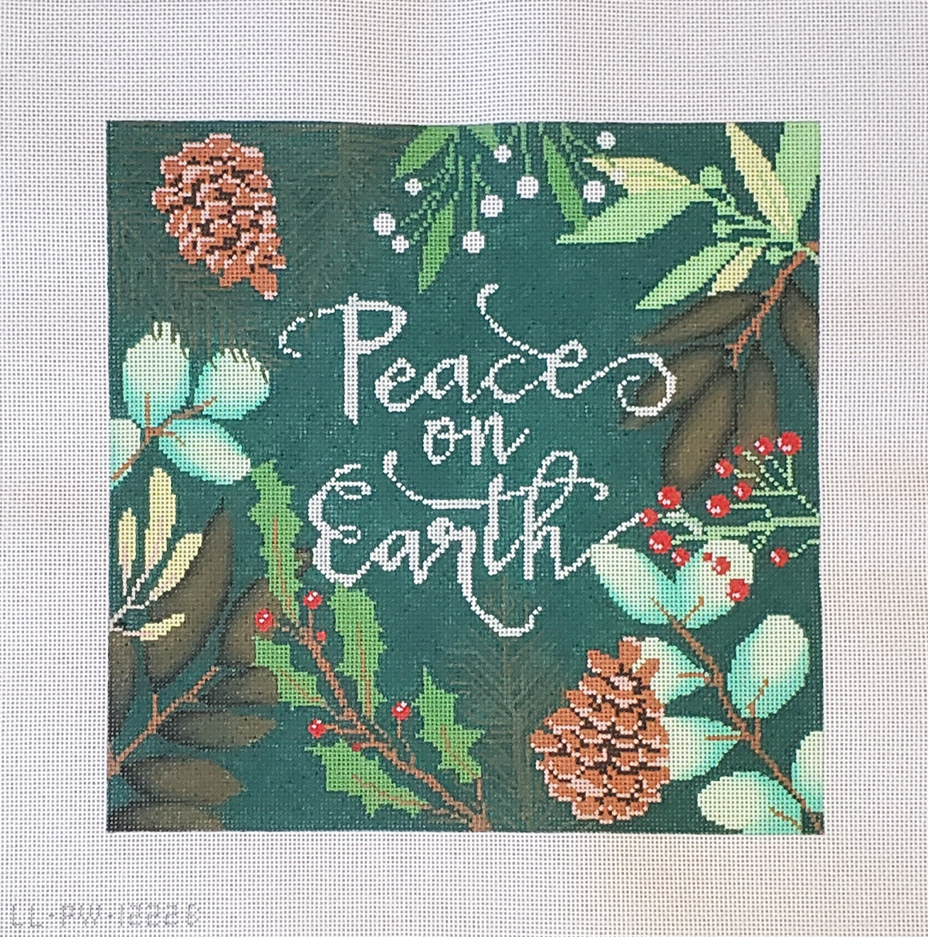 Laura Love LL-PW-5b Botanical Green Peace on Earth