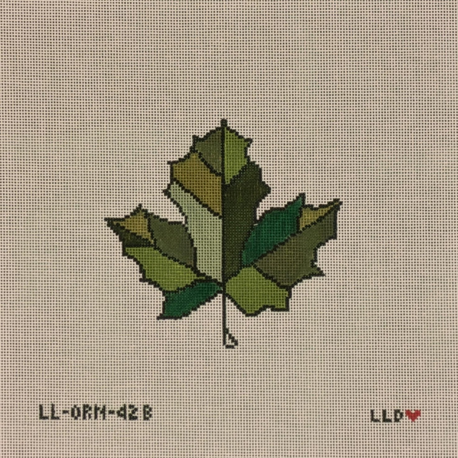 Laura Love LL-ORN-42B Maple Leaf Greens