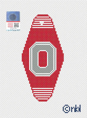 Needlepoint by Laura Ohio State Hotel Key