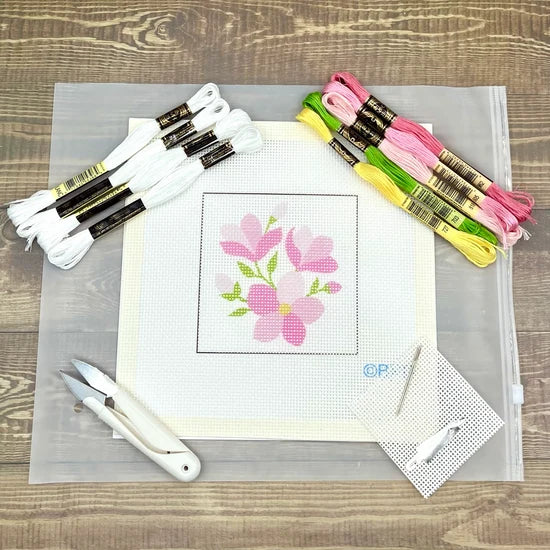 Blue Poppy Designs - Pink Flowers Kit